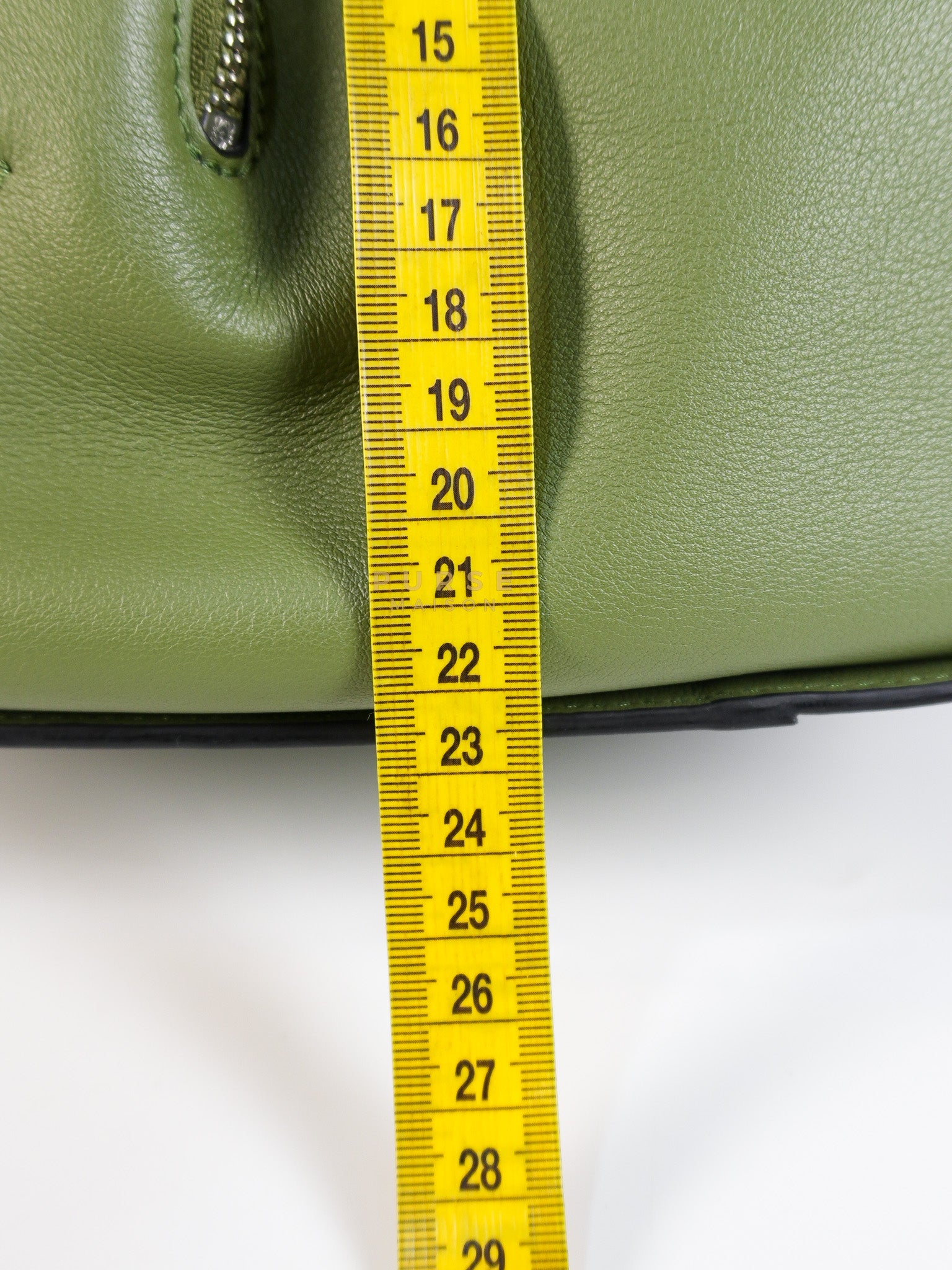 Hammock Small Bag in Clay Green & Silver Hardware | Purse Maison Luxury Bags Shop
