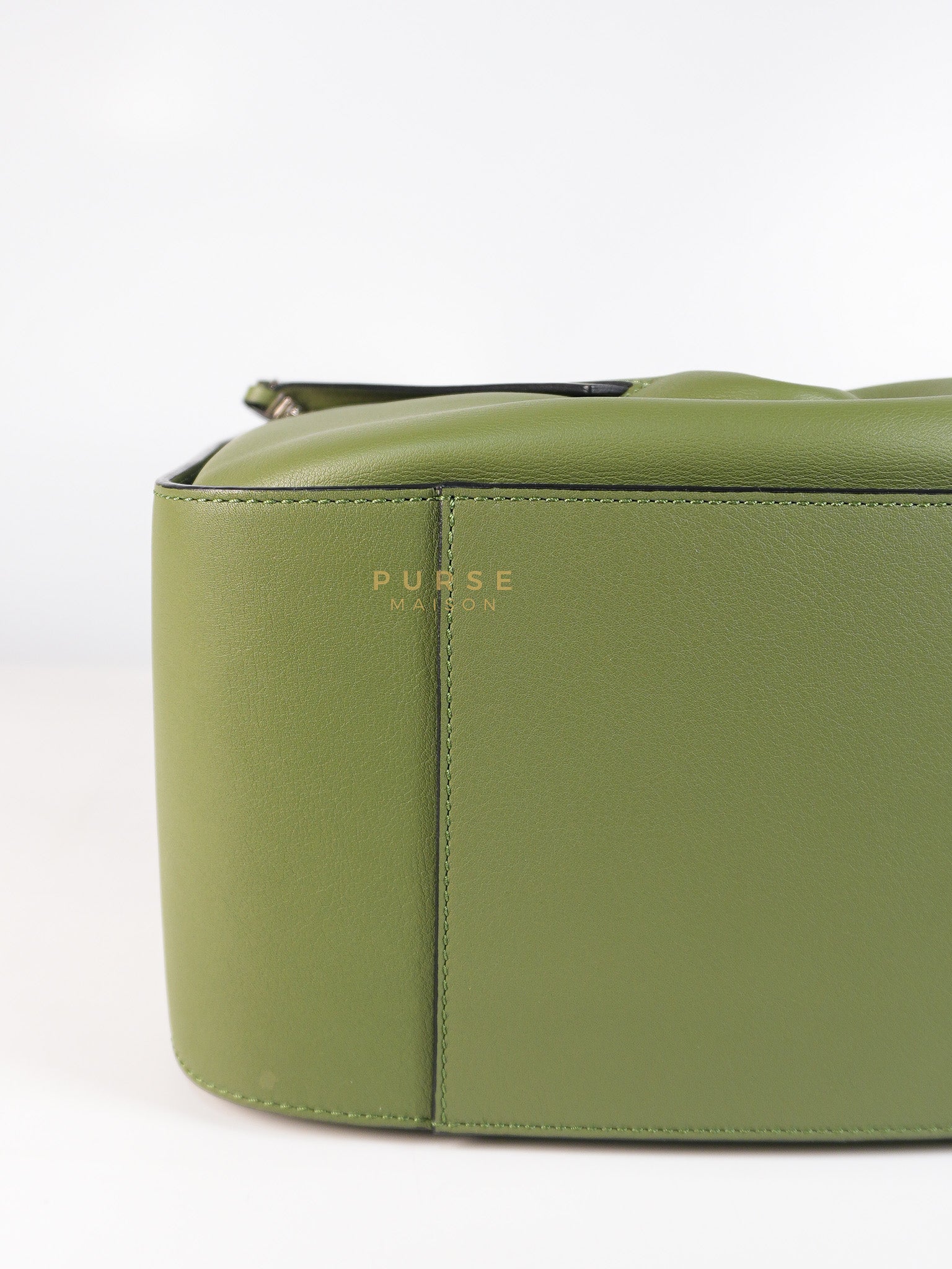 Hammock Small Bag in Clay Green & Silver Hardware | Purse Maison Luxury Bags Shop