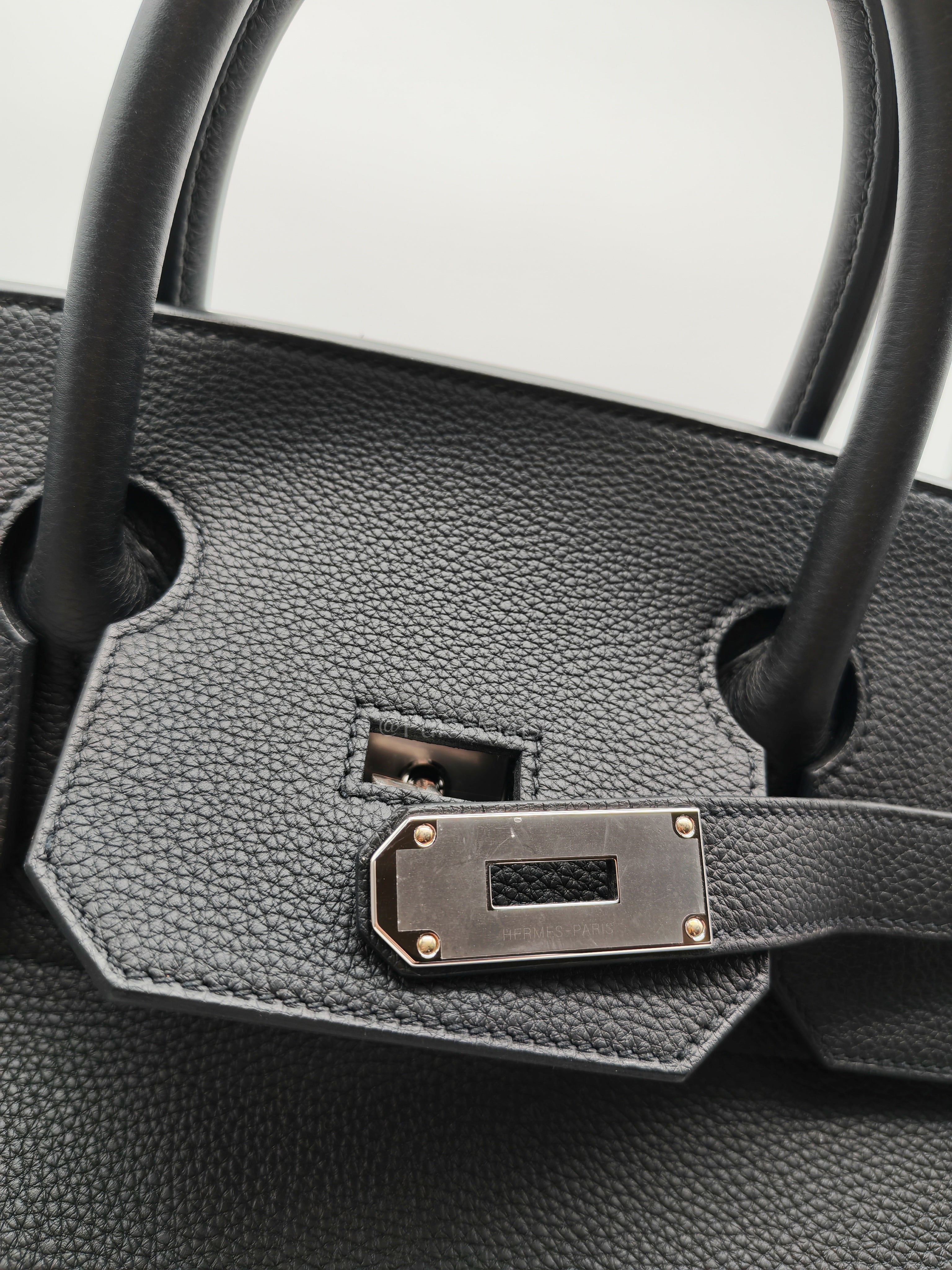 Haut à Courroies Birkin 40 Togo Leather in Palladium hardware Stamp G(2026) | Purse Maison Luxury Bags Shop