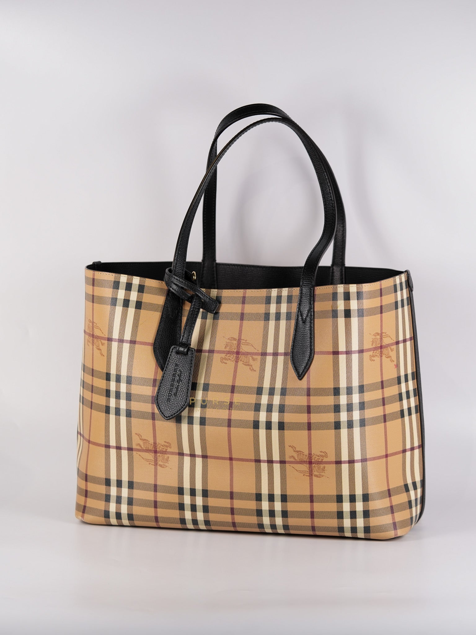 Haymarket Reversible Tote Bag Large in Archive Beige | Purse Maison Luxury Bags Shop