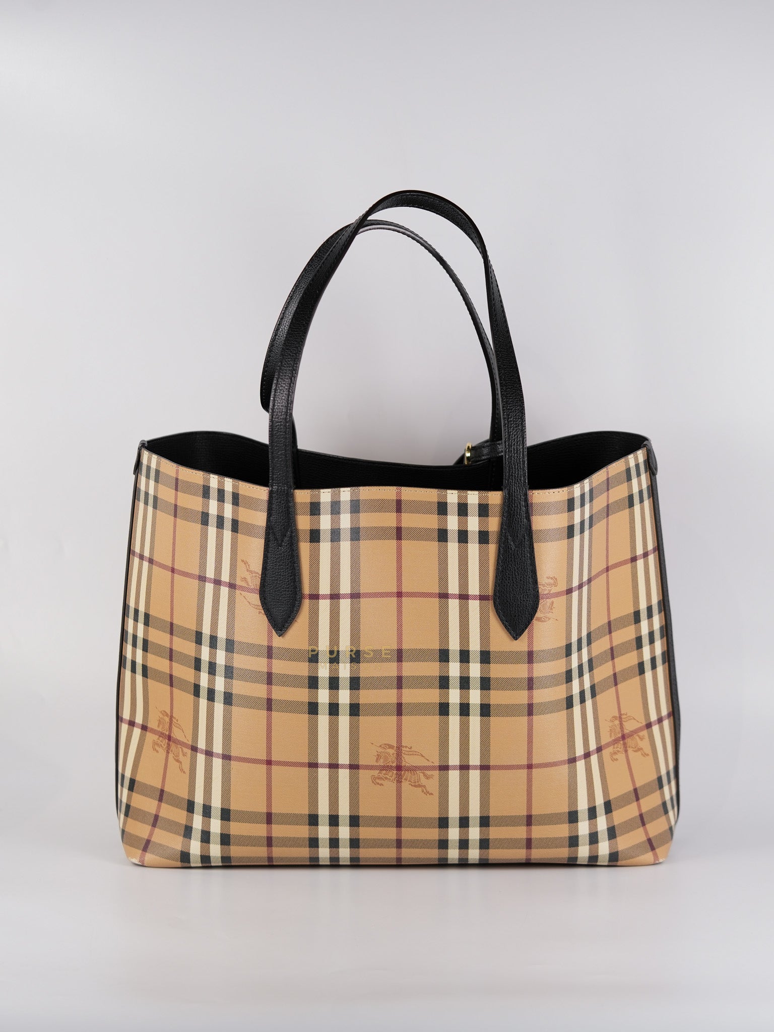 Haymarket Reversible Tote Bag Large in Archive Beige | Purse Maison Luxury Bags Shop
