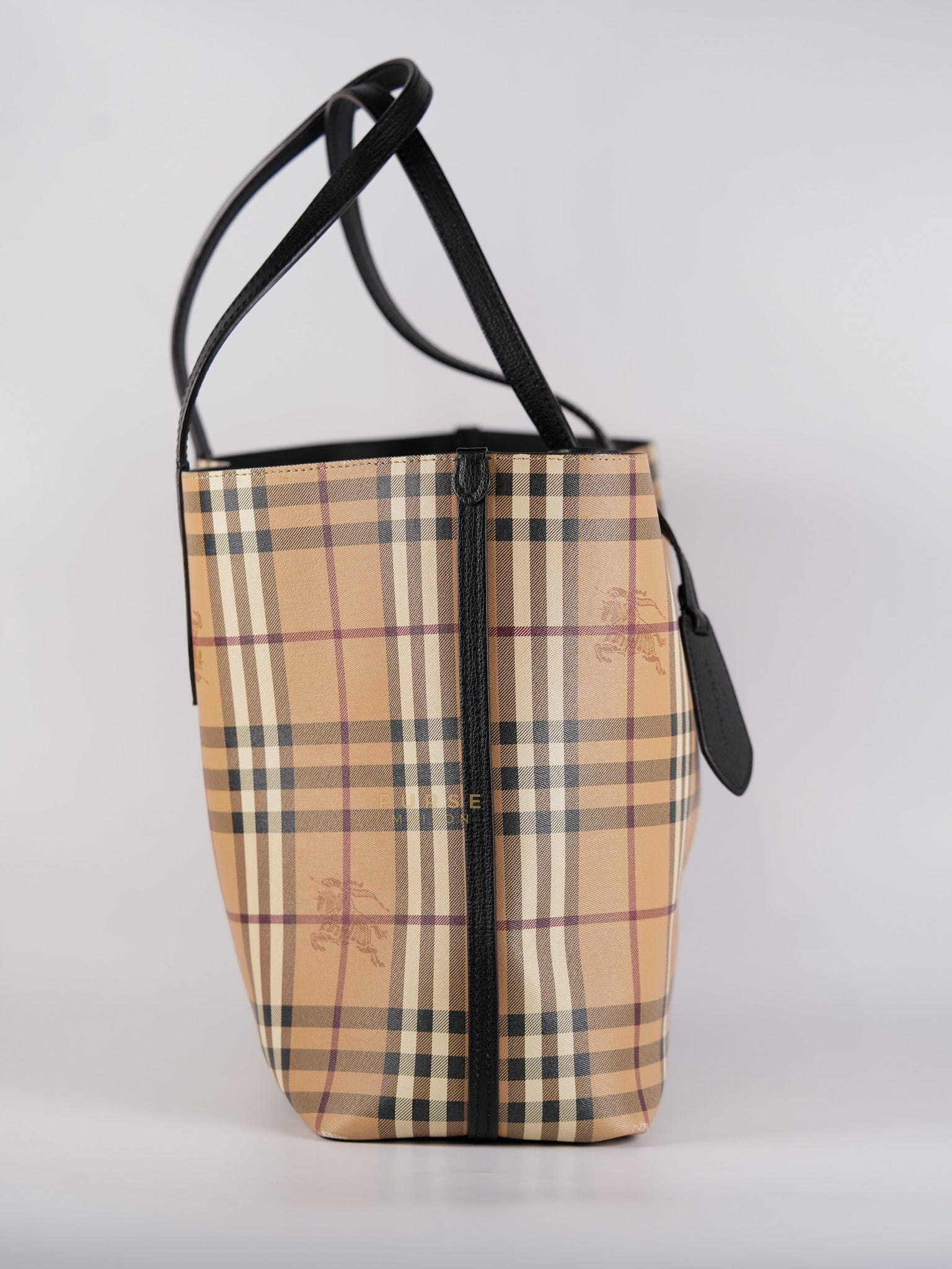Haymarket Reversible Tote Bag Large in Archive Beige | Purse Maison Luxury Bags Shop