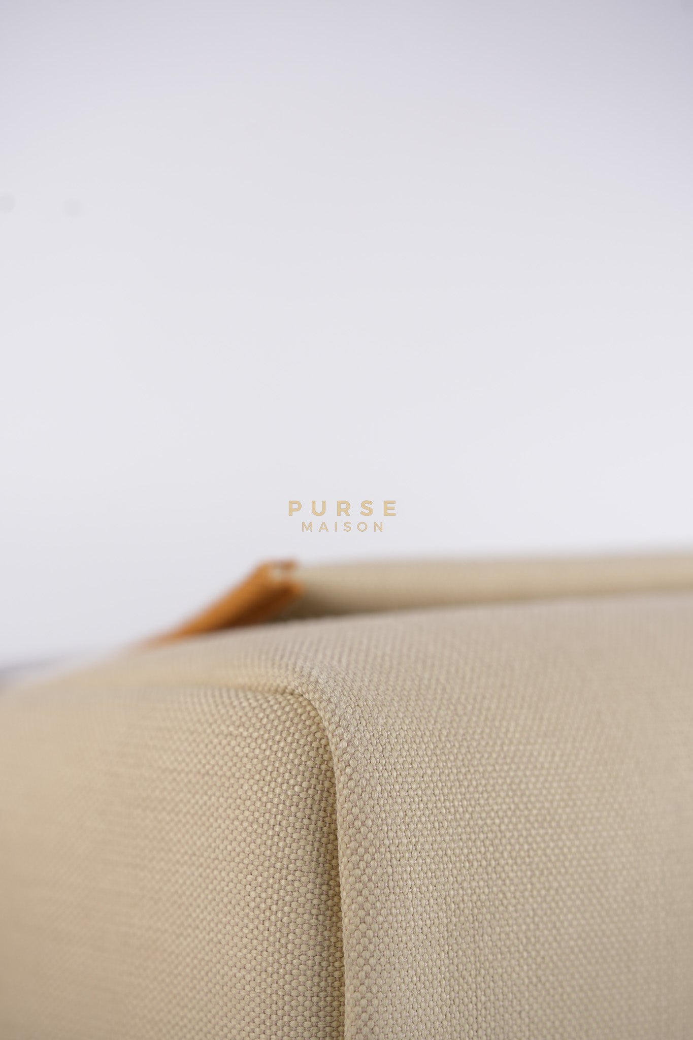 Herbag Zip 31 in Toile militaries/Vache Hunter Beton/Fauve & Gold Hardware Stamp U (2022) | Purse Maison Luxury Bags Shop