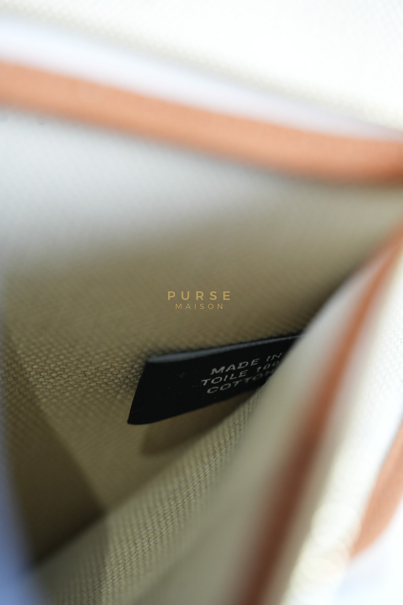 Herbag Zip 31 in Toile militaries/Vache Hunter Beton/Fauve & Gold Hardware Stamp U (2022) | Purse Maison Luxury Bags Shop