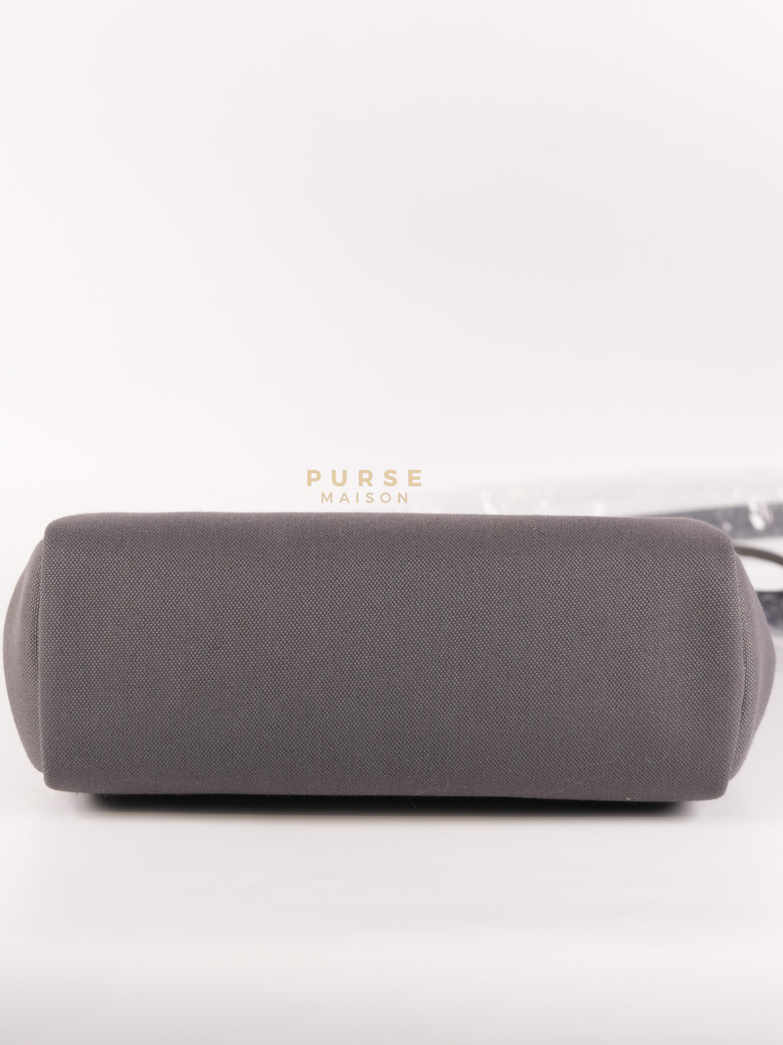 Herbag 31 in Gray Canvas and Palladium Hardware Stamp K (2025) | Purse Maison Luxury Bags Shop