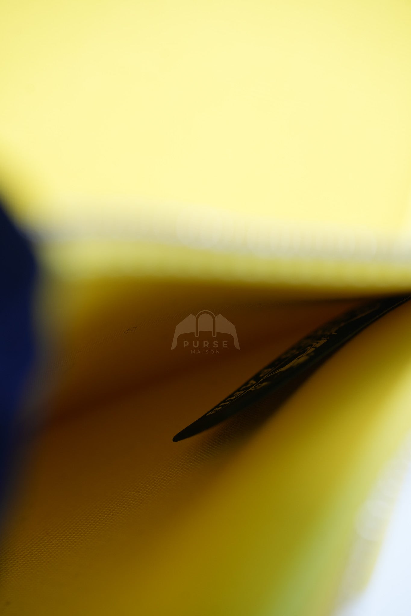 Herbag 31 in Yellow Green Leather & Palladium Hardware Stamp A (2017) | Purse Maison Luxury Bags Shop