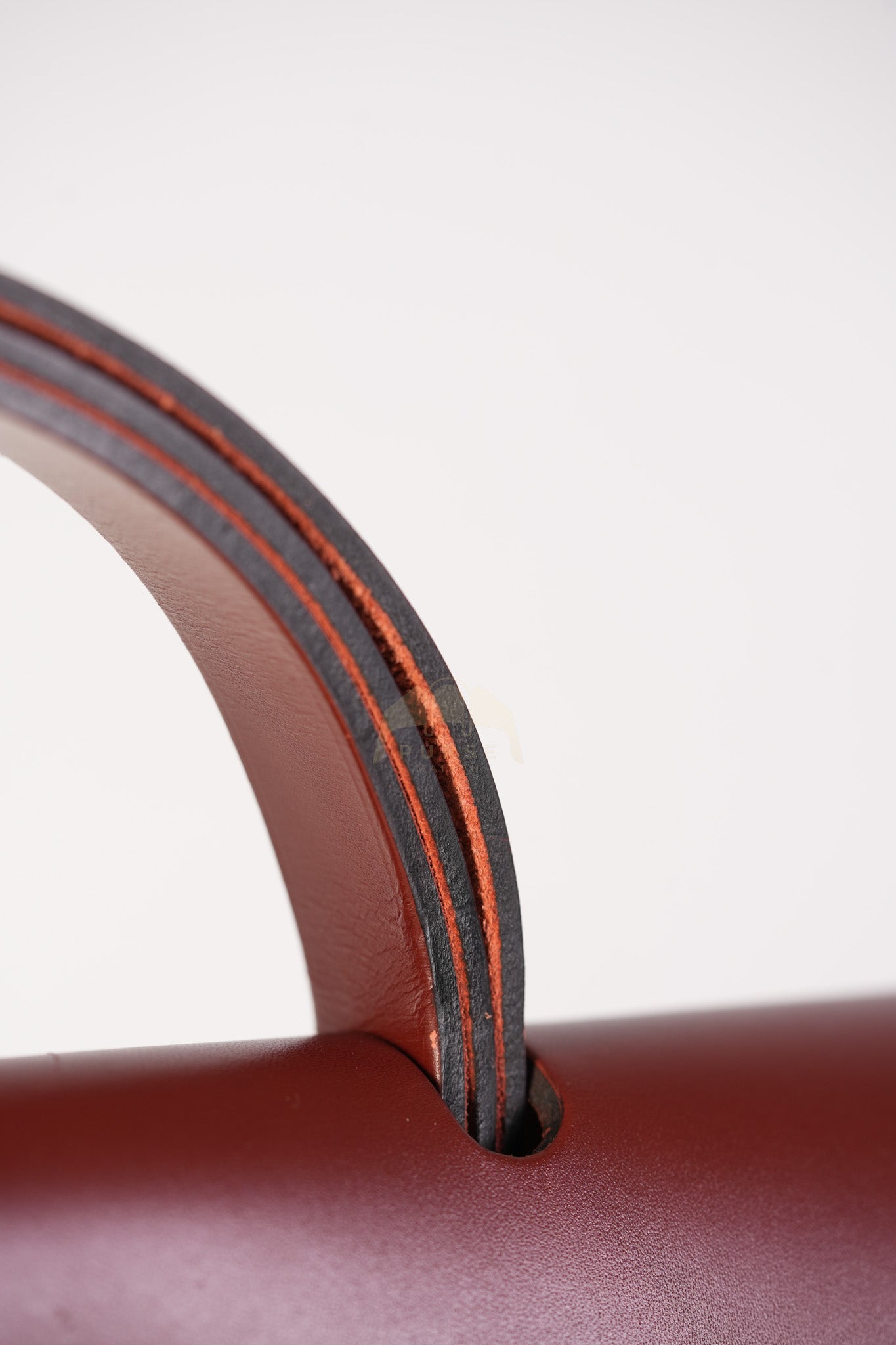 Herbag 31 in Yellow Green Leather & Palladium Hardware Stamp A (2017) | Purse Maison Luxury Bags Shop