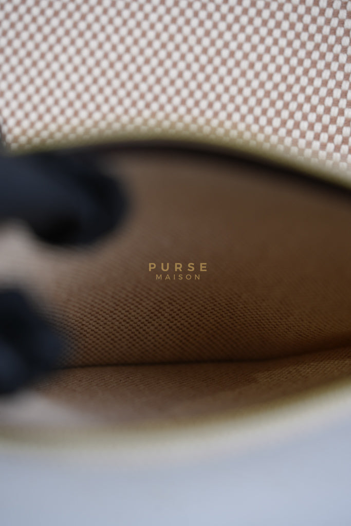 Herbag 31 Zip in Ebene/Ecru/Beige Vache Hunter Criss Viking and Gold Hardware Stamp B (2023) | Purse Maison Luxury Bags Shop