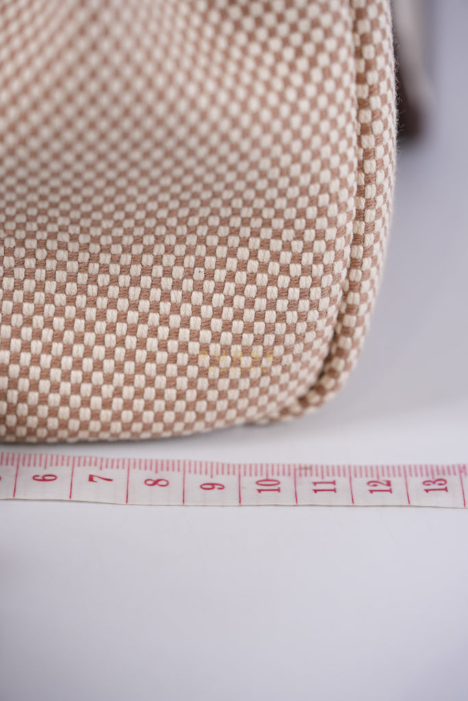 Herbag 31 Zip in Ebene/Ecru/Beige Vache Hunter Criss Viking and Gold Hardware Stamp B (2023) | Purse Maison Luxury Bags Shop