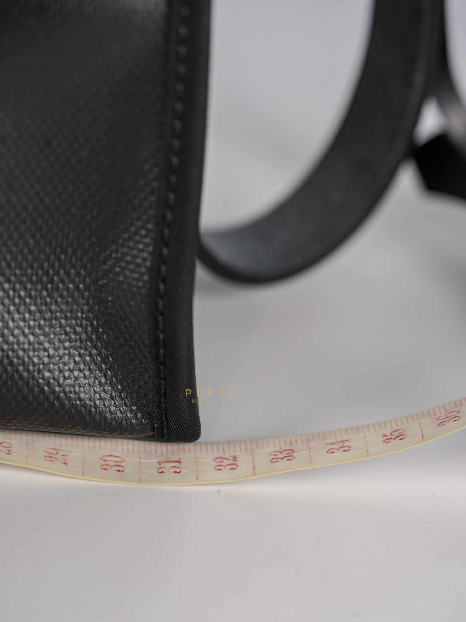Herbag Zip 31 Black Ecru in Palladium Hardware Stamp W (2024) | Purse Maison Luxury Bags Shop