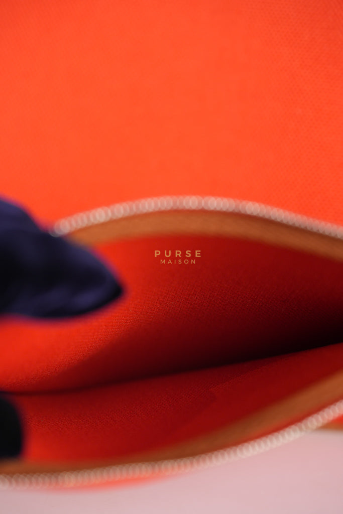 Herbag Zip 31 Capucine Toile H Berline Vache Fauve Hunter Naturel Palladium Hardware Stamp B (2023) | Purse Maison Luxury Bags Shop