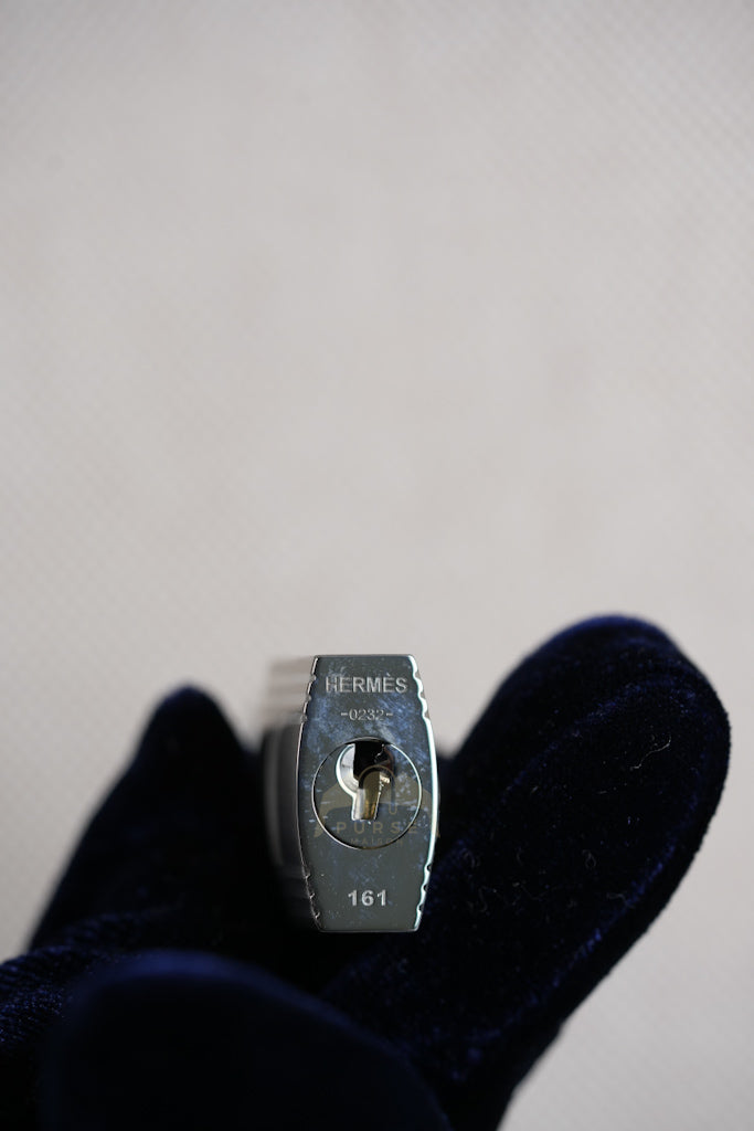 Herbag Zip 31 Chaine d'Ancre Canvas Ebene in Palladium Hardware Stamp U (2022) | Purse Maison Luxury Bags Shop