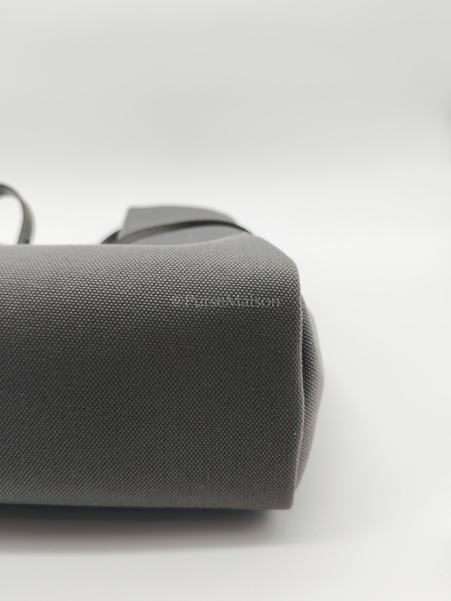 Herbag Zip 31 in Grey Canvas Palladium Hardware Stamp K(2025) | Purse Maison Luxury Bags Shop