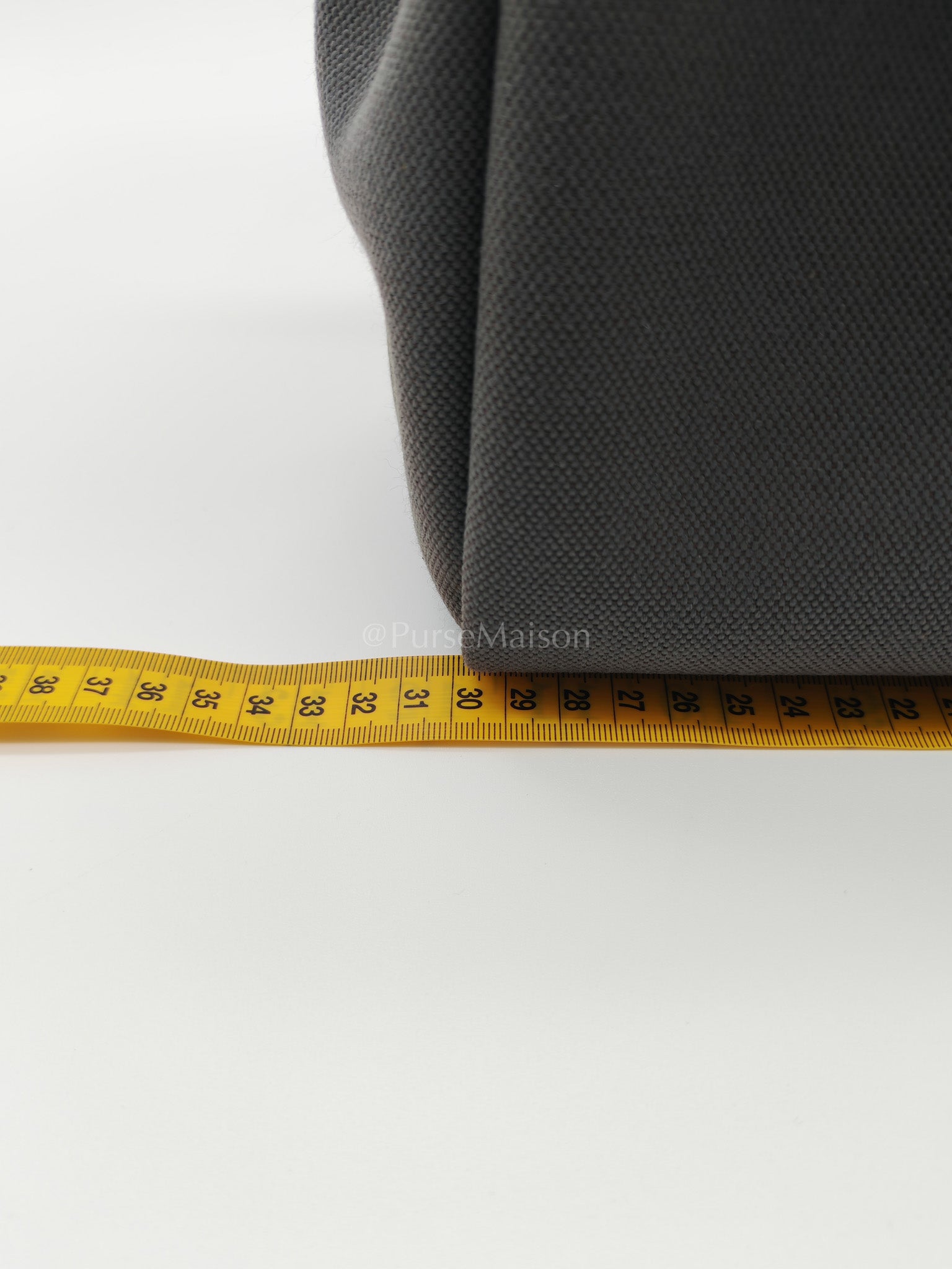 Herbag Zip 31 in Grey Canvas Palladium Hardware Stamp K(2025) | Purse Maison Luxury Bags Shop