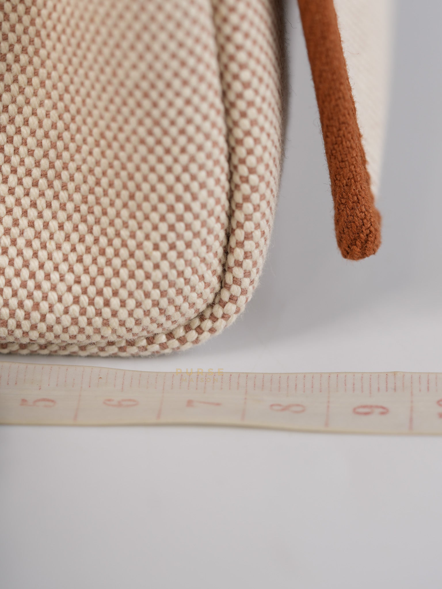 Herbag Zip 39 Beige Palladium Hardware Stamp W(2024) | Purse Maison Luxury Bags Shop