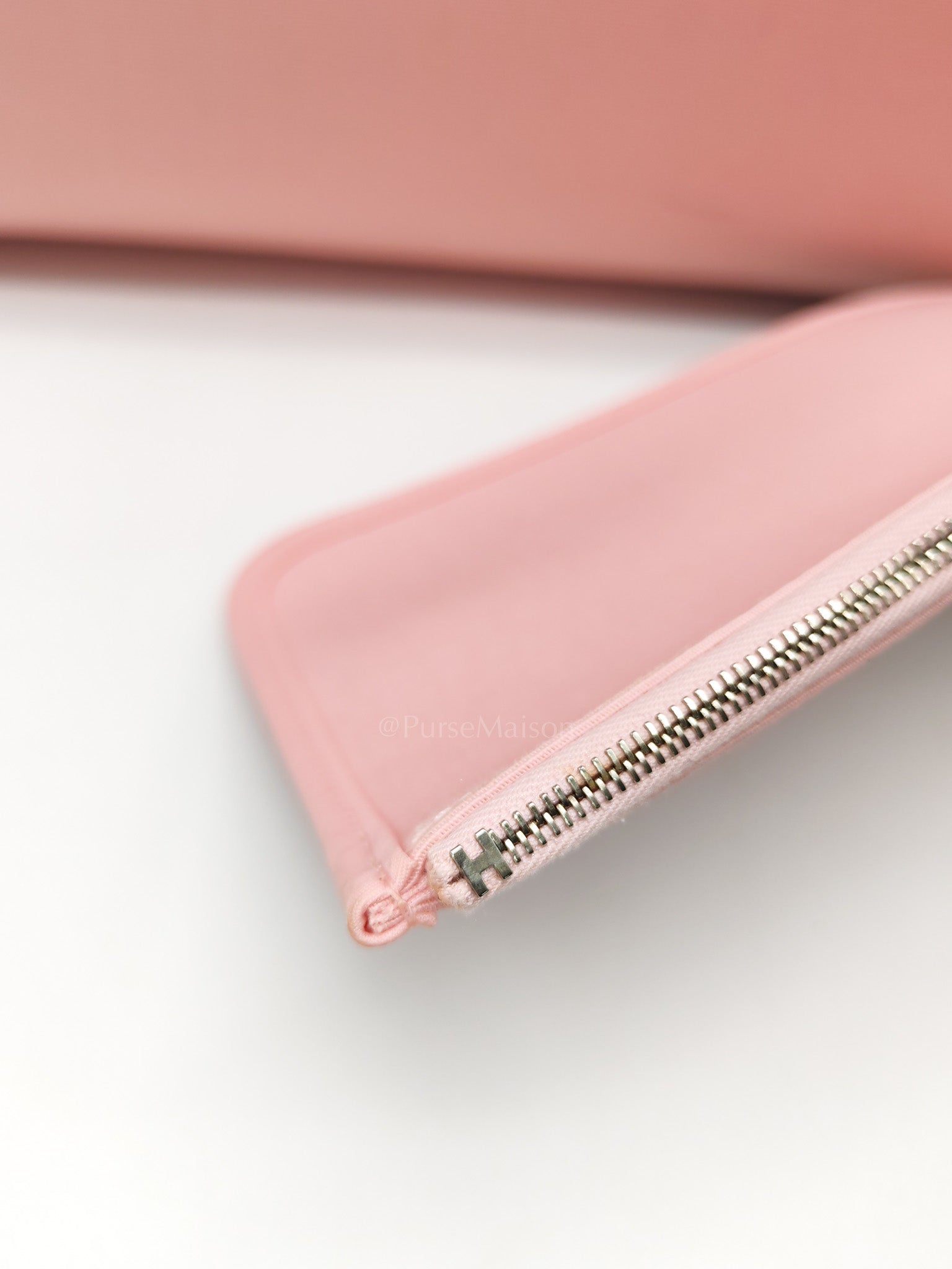 Herbag Zip 39 in Sakura Pink Palladium Hardware Stamp T(2016) | Purse Maison Luxury Bags Shop