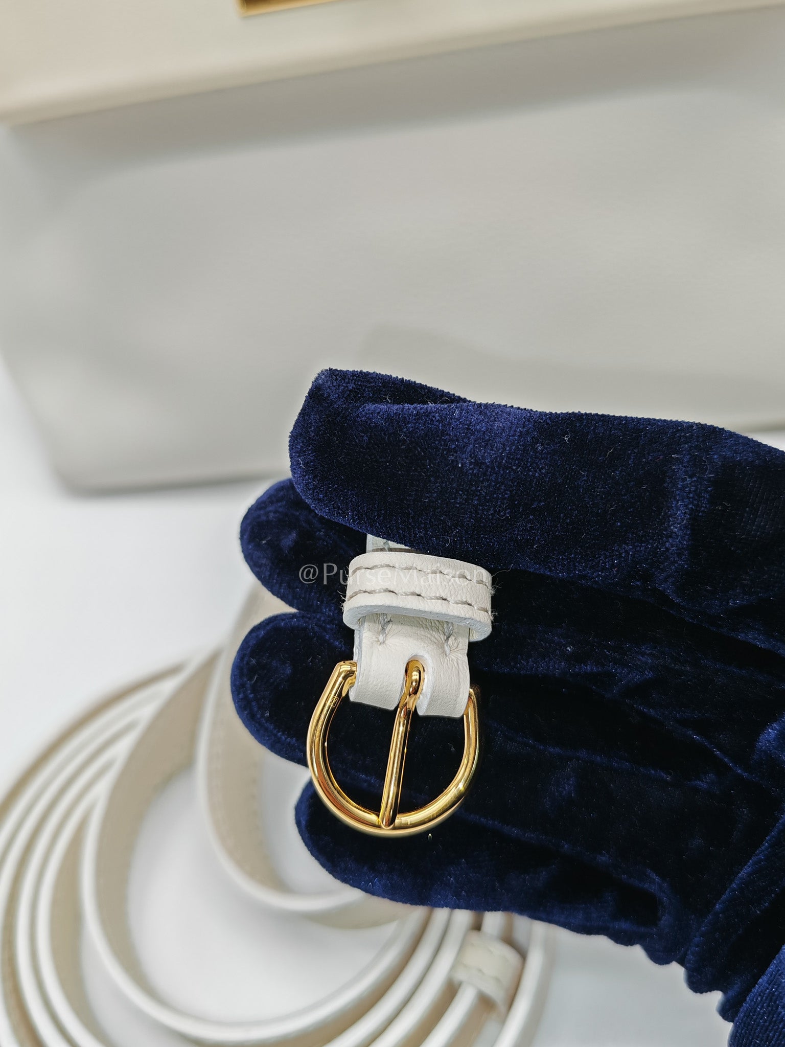 Hermes 24/24 Mini Veau Evercolor/Veau Swift Ay Blanc/Nata and Gold Hardware Stamp Z (2021) | Purse Maison Luxury Bags Shop