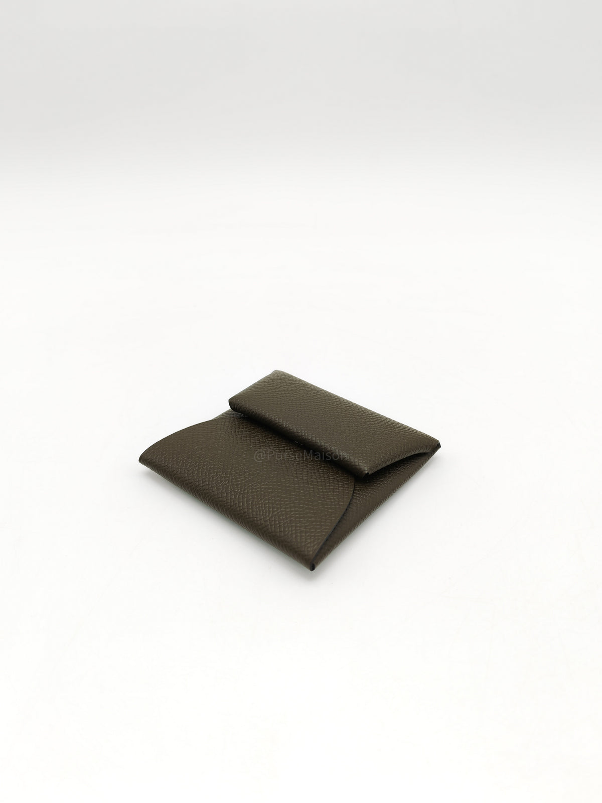Hermes Bastia Coin Purse in Vert Loden Epsom Leather Palladium Hardware Stamp G (2026) | Purse Maison Luxury Bags Shop
