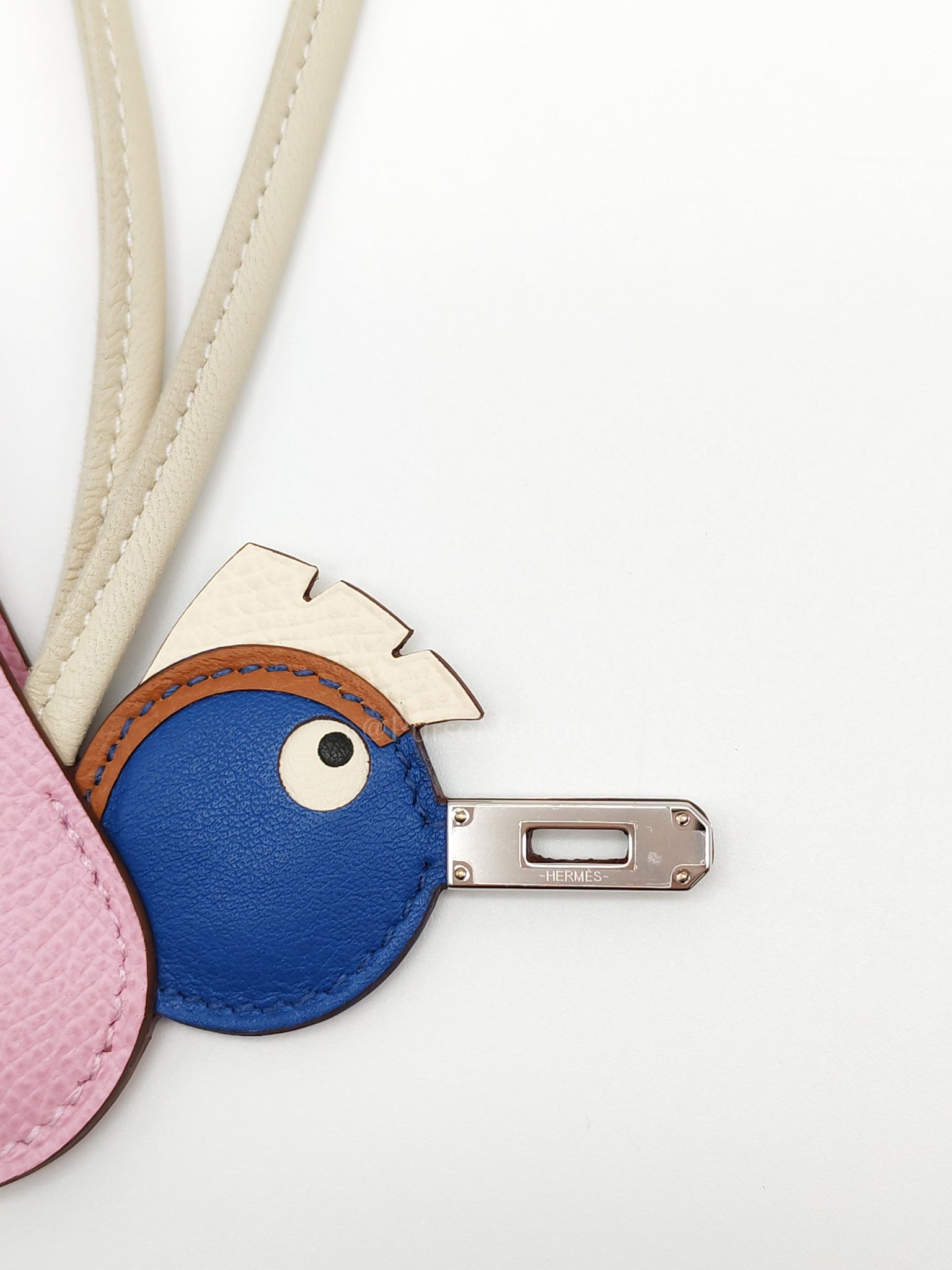 Birdy Charm Mauve Sylvestre/Framboise/Bleu/Gold/Nata Epsom and Swift Leather Palladium Hardware Stamp B (2023) | Purse Maison Luxury Bags Shop