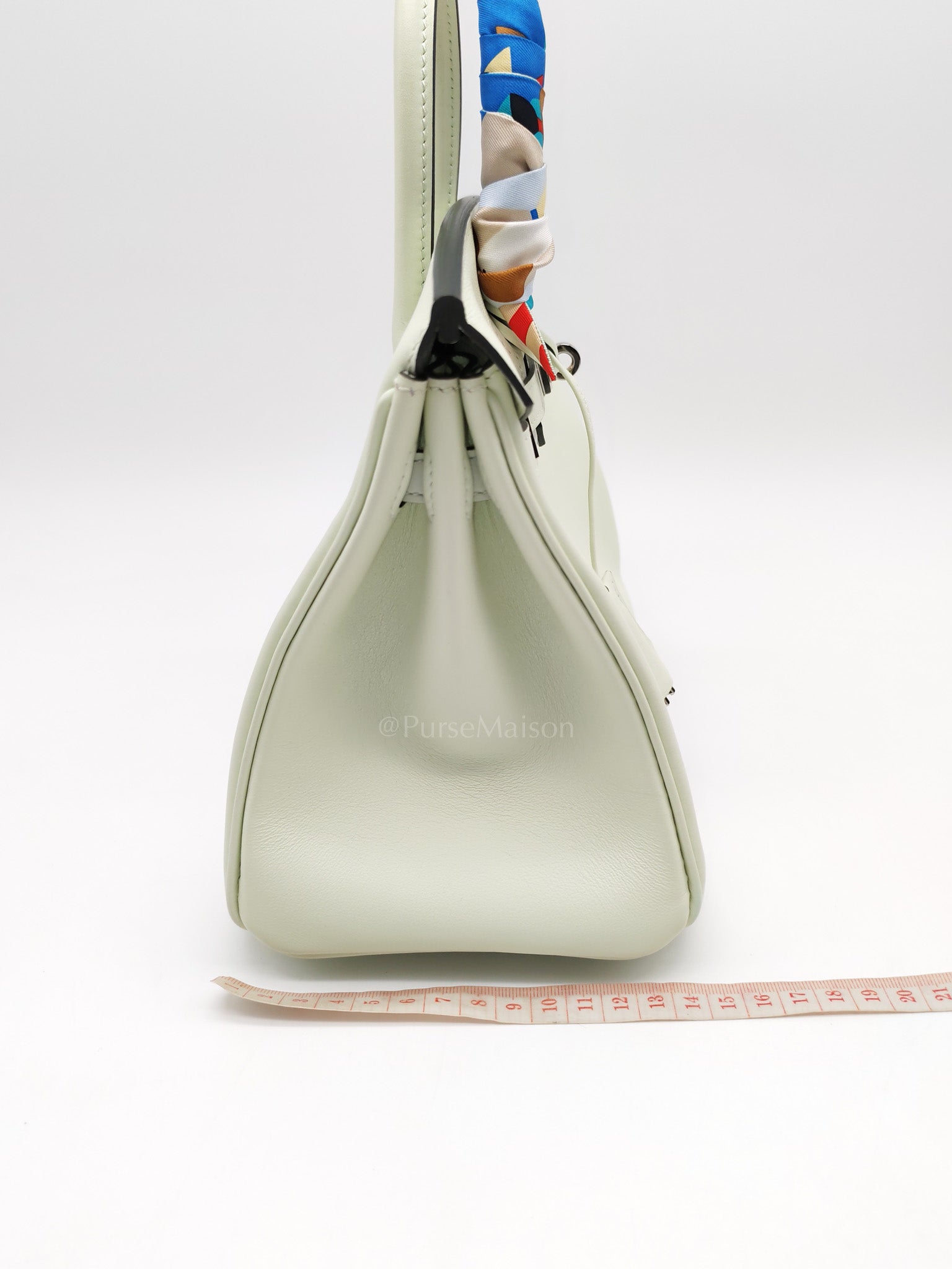 Hermes Birkin 25 in Vert Fizz Swift Leather Palladium Hardware Stamp U(2022) | Purse Maison Luxury Bags Shop