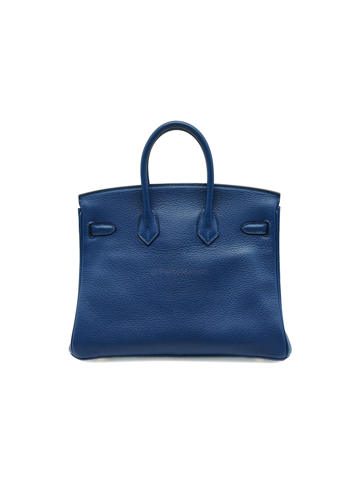 Hermes Birkin 25 Retourne in Bleu Saphire Taurillon Navillo Leather Gold Hardware Stamp D(2019) | Purse Maison Luxury Bags Shop