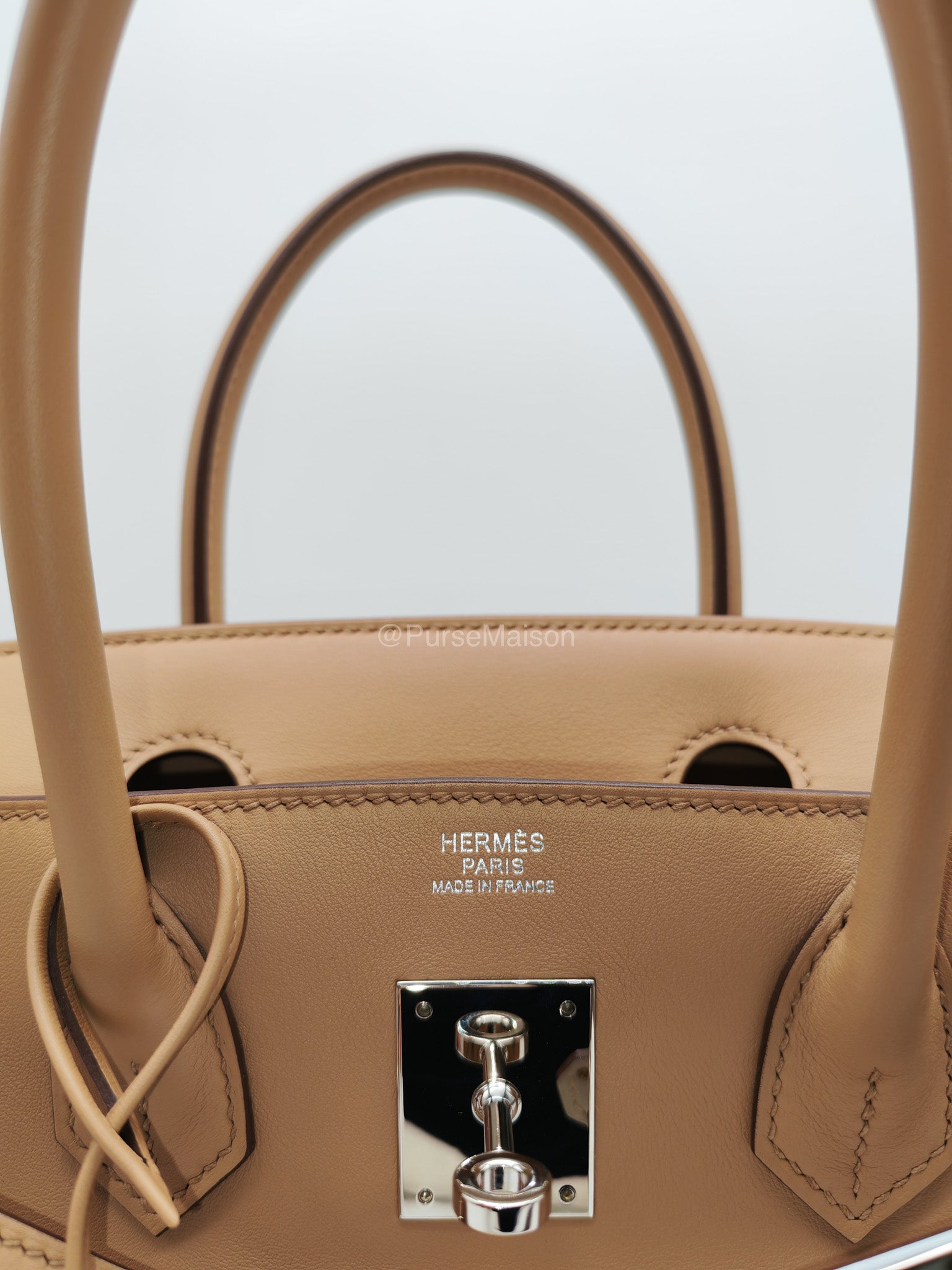 Hermès Birkin 30 Colormatic Chai/Lime/Blue Brume/Cassis Swift Leather Palladium Hardware Stamp U(2022) | Purse Maison Luxury Bags Shop