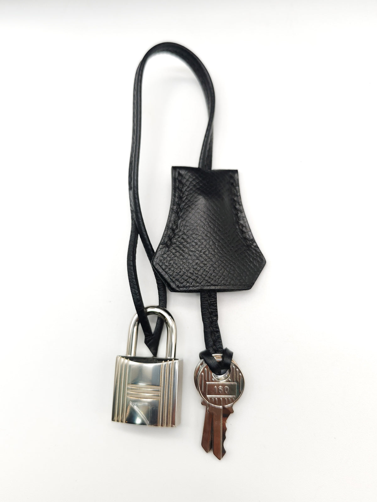 Hermes Birkin 30 in Black Epsom Leather and Palladium Hardware Stamp C (2018) | Purse Maison Luxury Bags Shop
