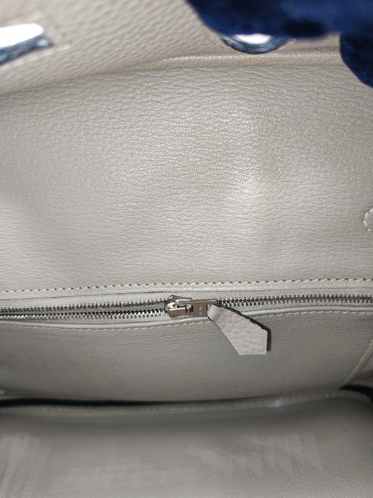 Hermes Birkin 30 in Gris Asphalte Clemence Leather Palladium Hardware Stamp Square O (2011) | Purse Maison Luxury Bags Shop