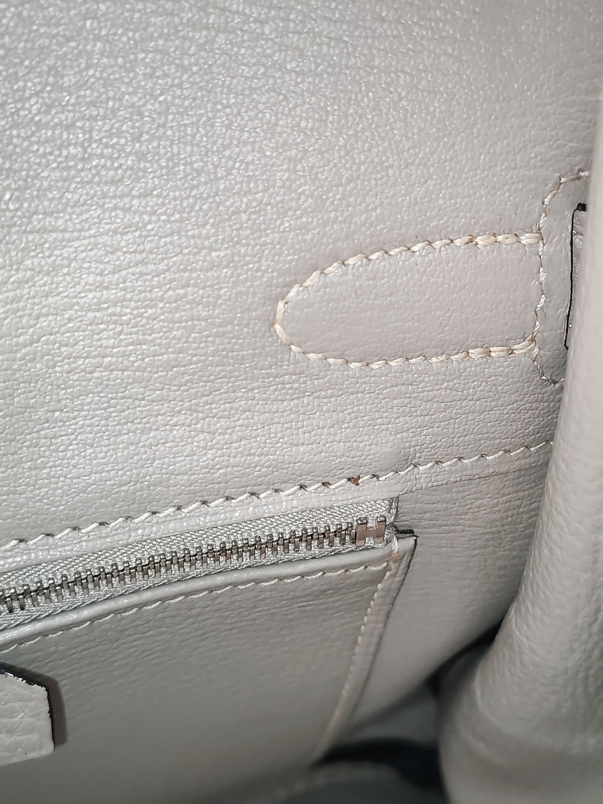 Hermes Birkin 30 in Gris Asphalte Clemence Leather Palladium Hardware Stamp Square O (2011) | Purse Maison Luxury Bags Shop