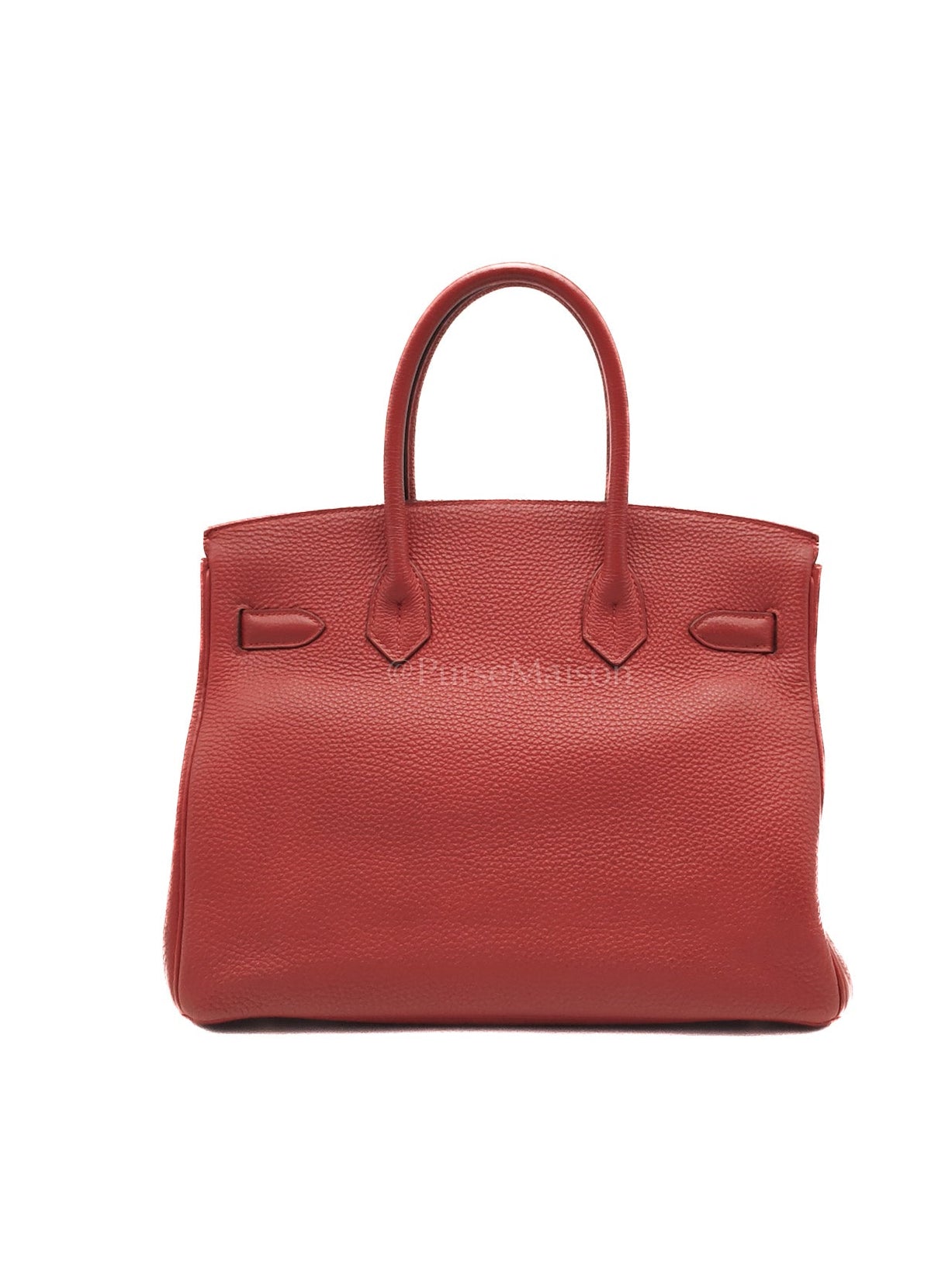 Birkin 30 in Red Togo Leather Gold Hardware Stamp T(2016) | Purse Maison Luxury Bags Shop