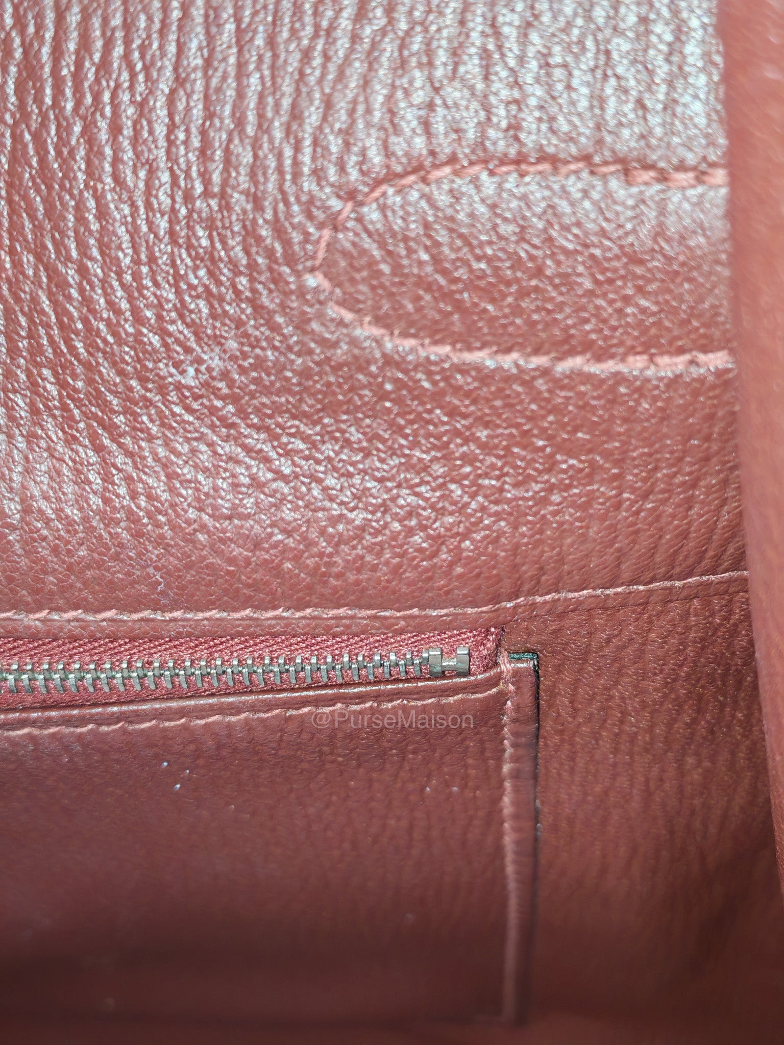 Hermes Birkin 35 in Rubis Clemence Leather Palladium Hardware Stamp Square P(2012) | Purse Maison Luxury Bags Shop