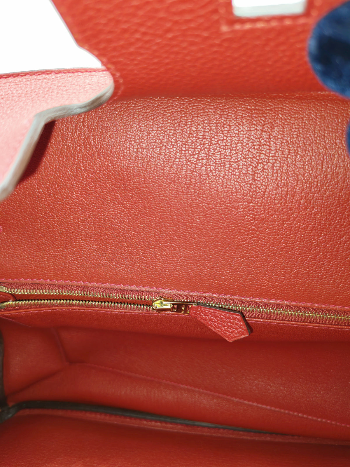 Hermes Birkin 35 Retourne in Rouge Togo Leather in Gold Hardware Stamp A (2017) | Purse Maison Luxury Bags Shop
