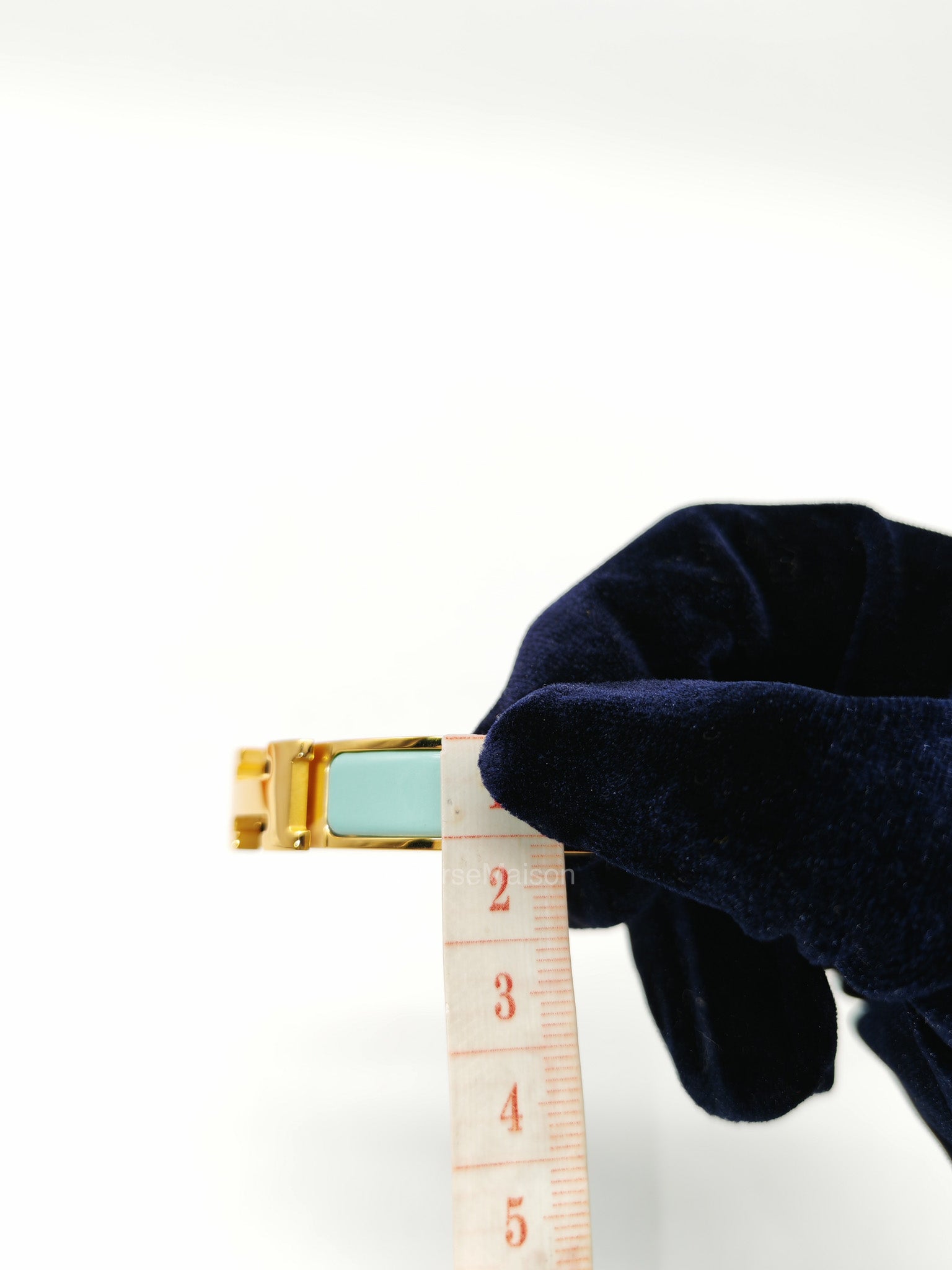 Hermes Clic H Bracelet PM in Vert Aqua Enamel Gold Hardware | Purse Maison Luxury Bags Shop