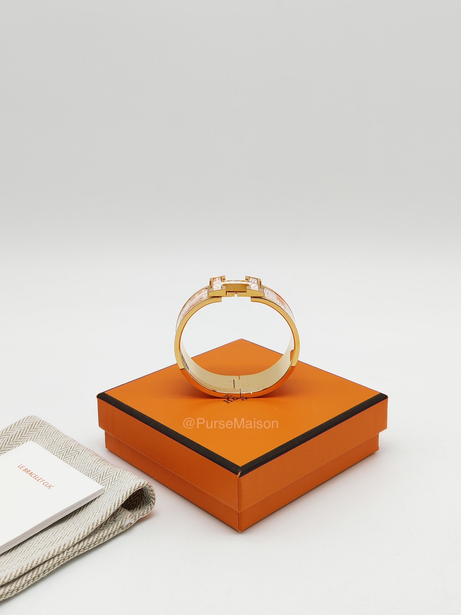 Hermes Clic H PM in Faubourg City Design Gold Hardware | Purse Maison Luxury Bags Shop