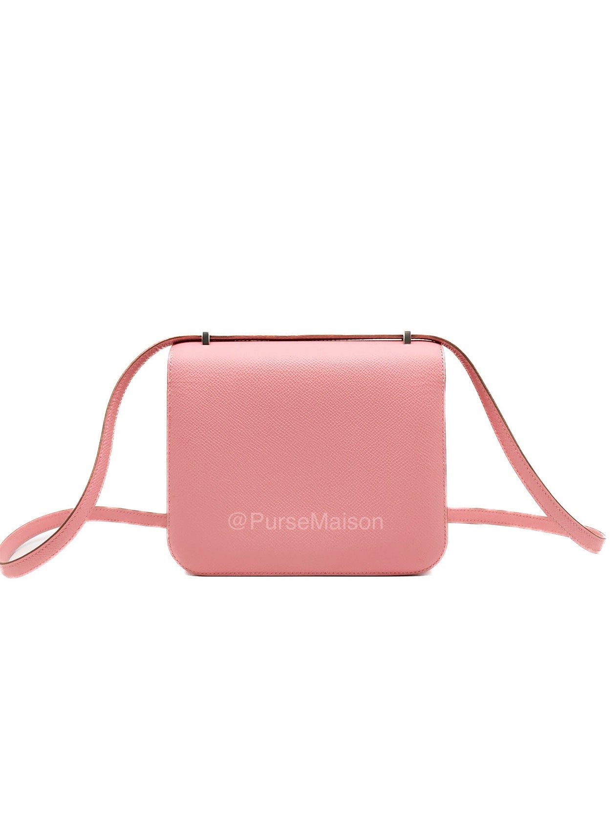 Hermes Constance 18 in Pink Epsom Leather Palladium Hardware Stamp K(2025) | Purse Maison Luxury Bags Shop