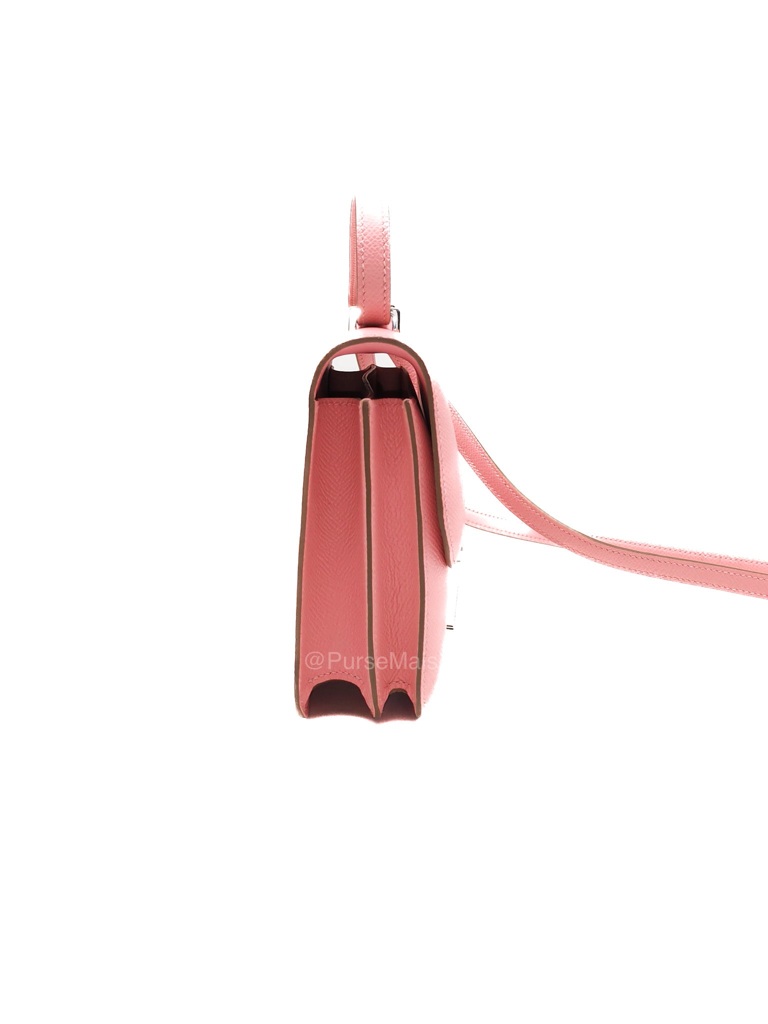 Hermes Constance 18 in Pink Epsom Leather Palladium Hardware Stamp K(2025) | Purse Maison Luxury Bags Shop