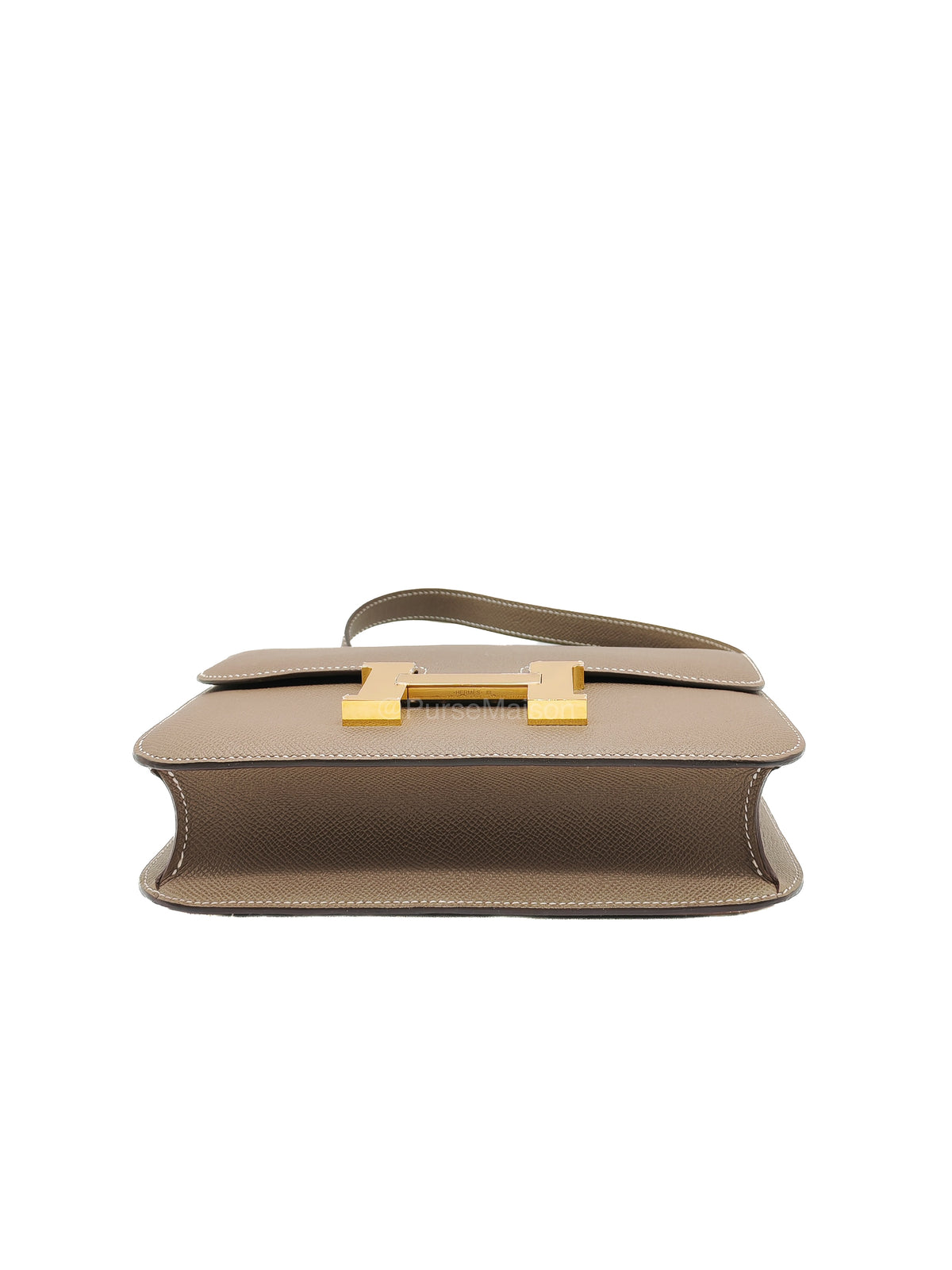 Hermes Constance 24 in Etoupe Epsom Leather and Gold Hardware Stamp U (2022) | Purse Maison Luxury Bags Shop