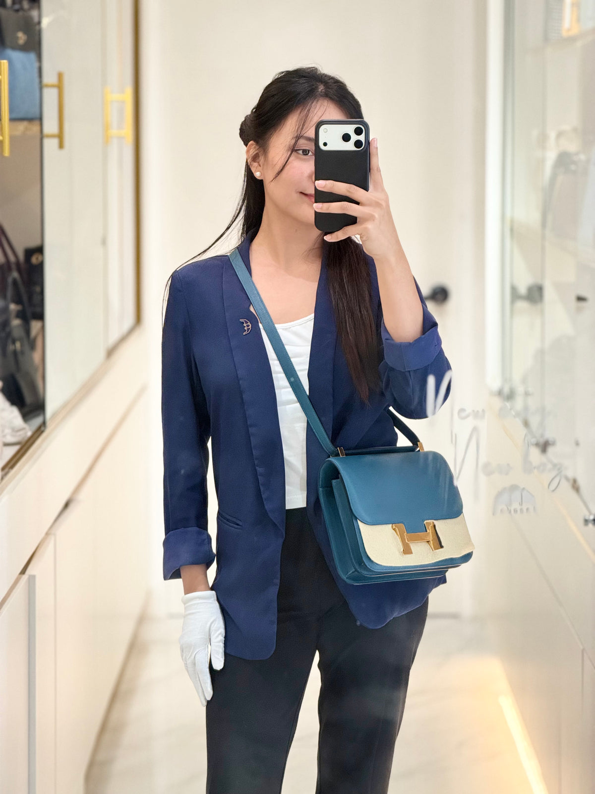 Hermes Constance III 24 in Colvert Veau Evercolor Leather Gold Hardware Stamp A(2017) | Purse Maison Luxury Bags Shop