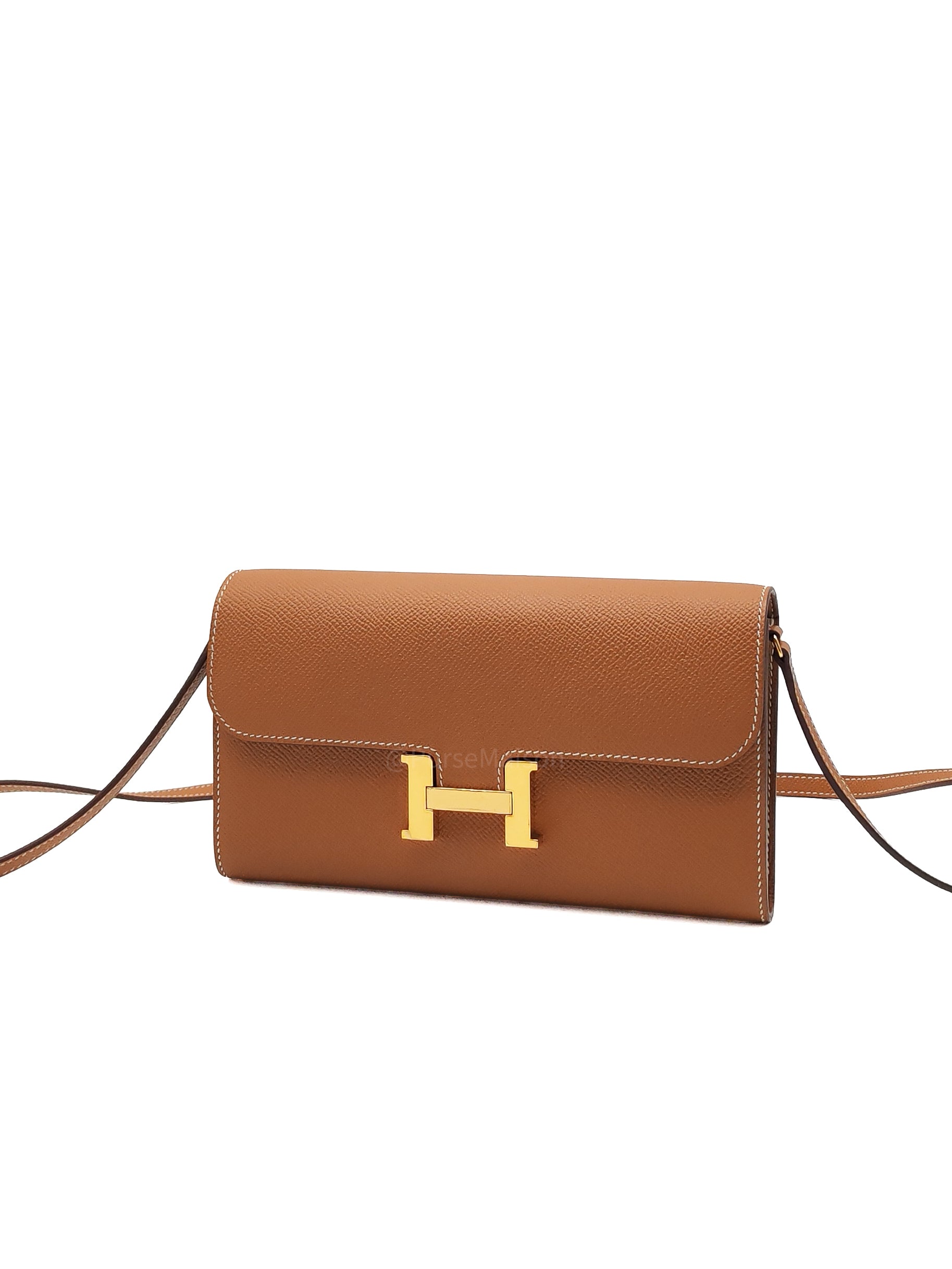 Hermes Constance To Go in Gold Epsom Leather Gold Hardware Stamp U (2022) | Purse Maison Luxury Bags Shop
