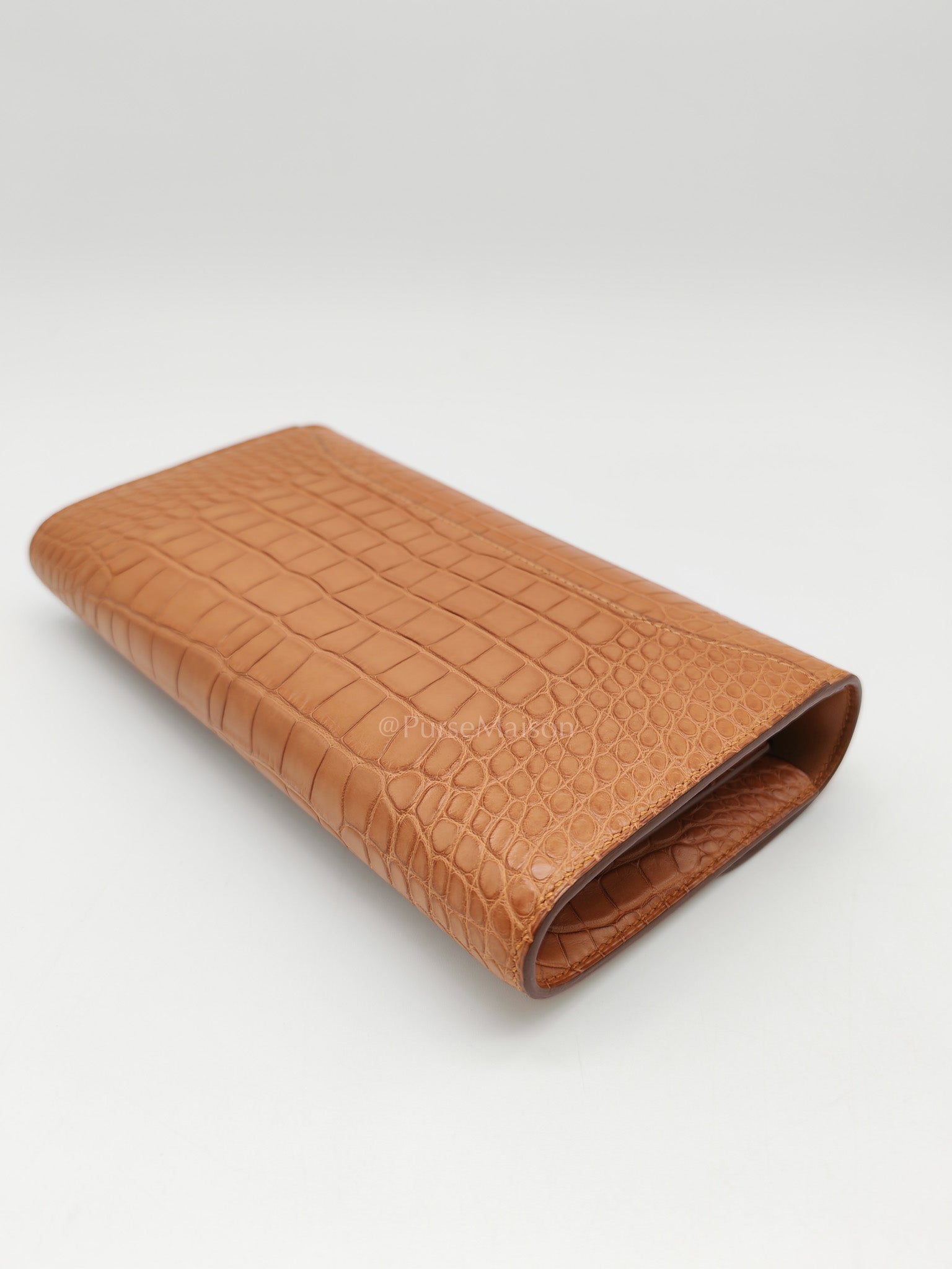 Constance To Go in Gold Matte Aligator Leather Gold Hardware Stamp Z(2021) | Purse Maison Luxury Bags Shop