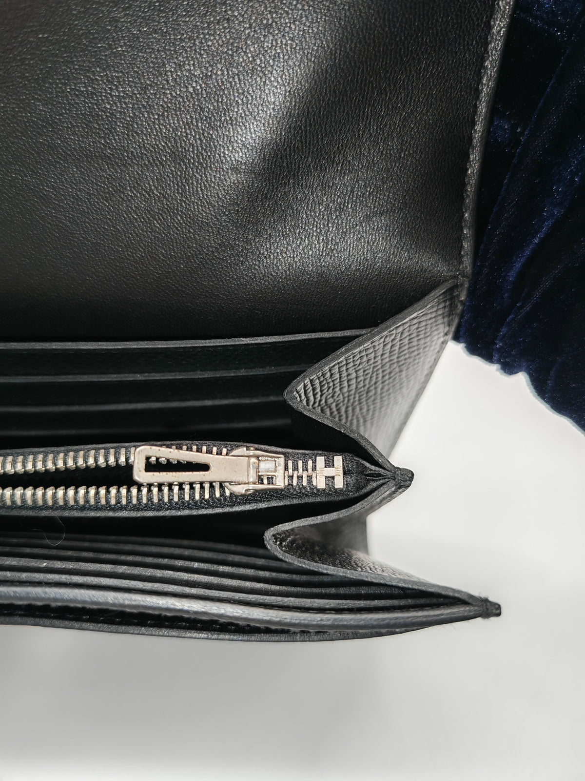 Constance To Go in Black Epsom Leather and Palladium Hardware Stamp A (2017) | Purse Maison Luxury Bags Shop