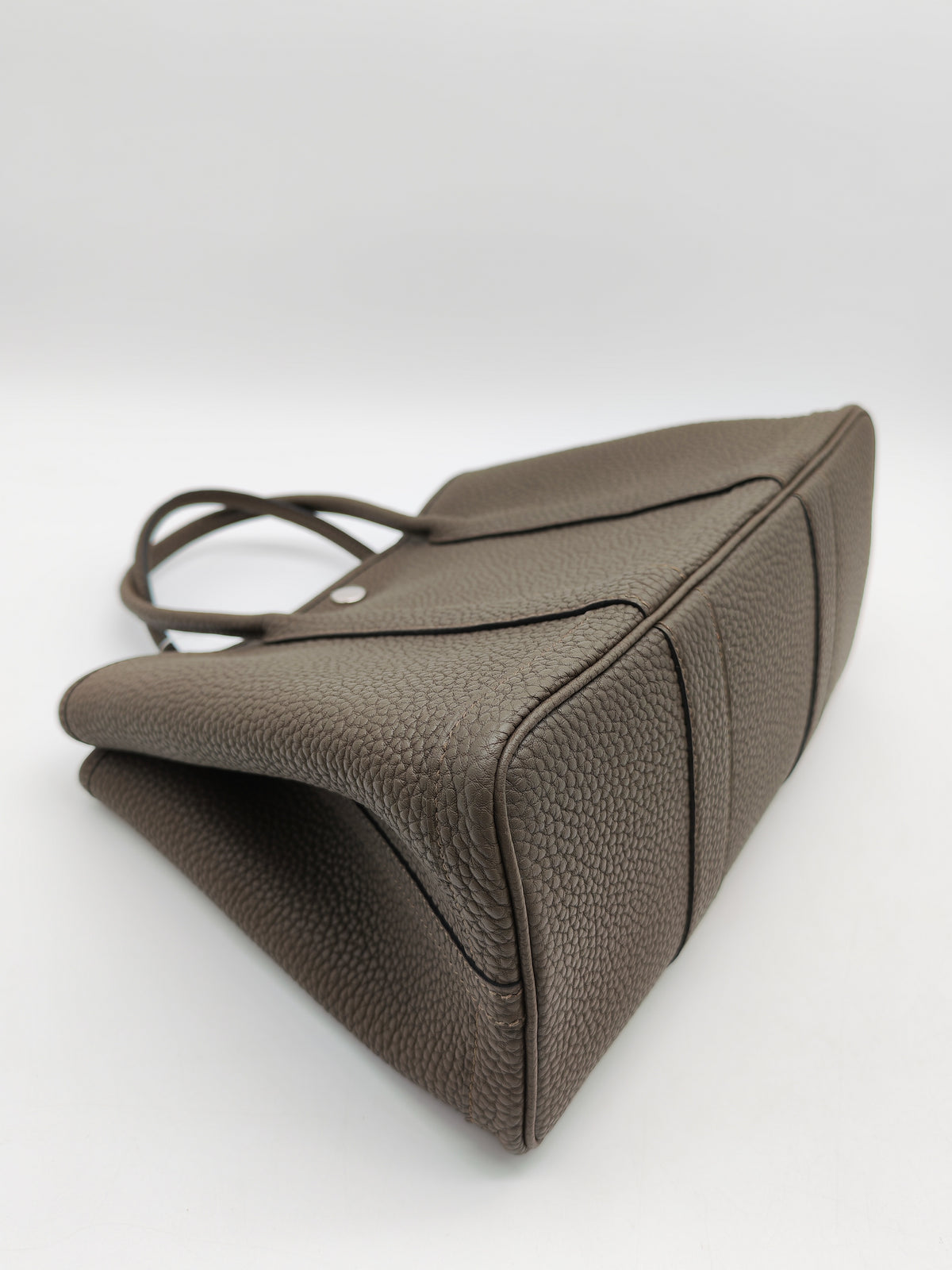 Hermes Garden Party 30 in Vert Loden Negonda Leather Palladium Hardware Stamp G (2026) | Purse Maison Luxury Bags Shop
