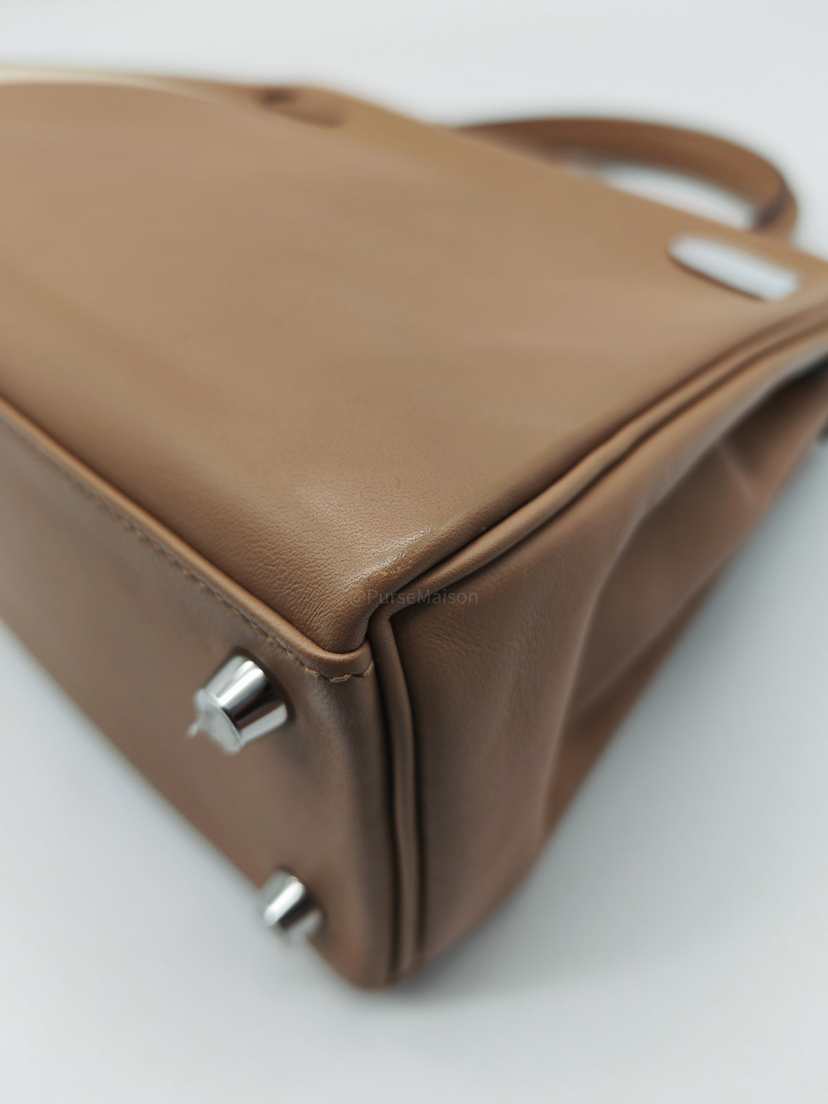 Hermes Kelly 25 Retourne in Colormatic Veau Swift Leather Chai/Lime/Brume/Cassis/Nata Palladium HardwareStamp B(2023) | Purse Maison Luxury Bags Shop
