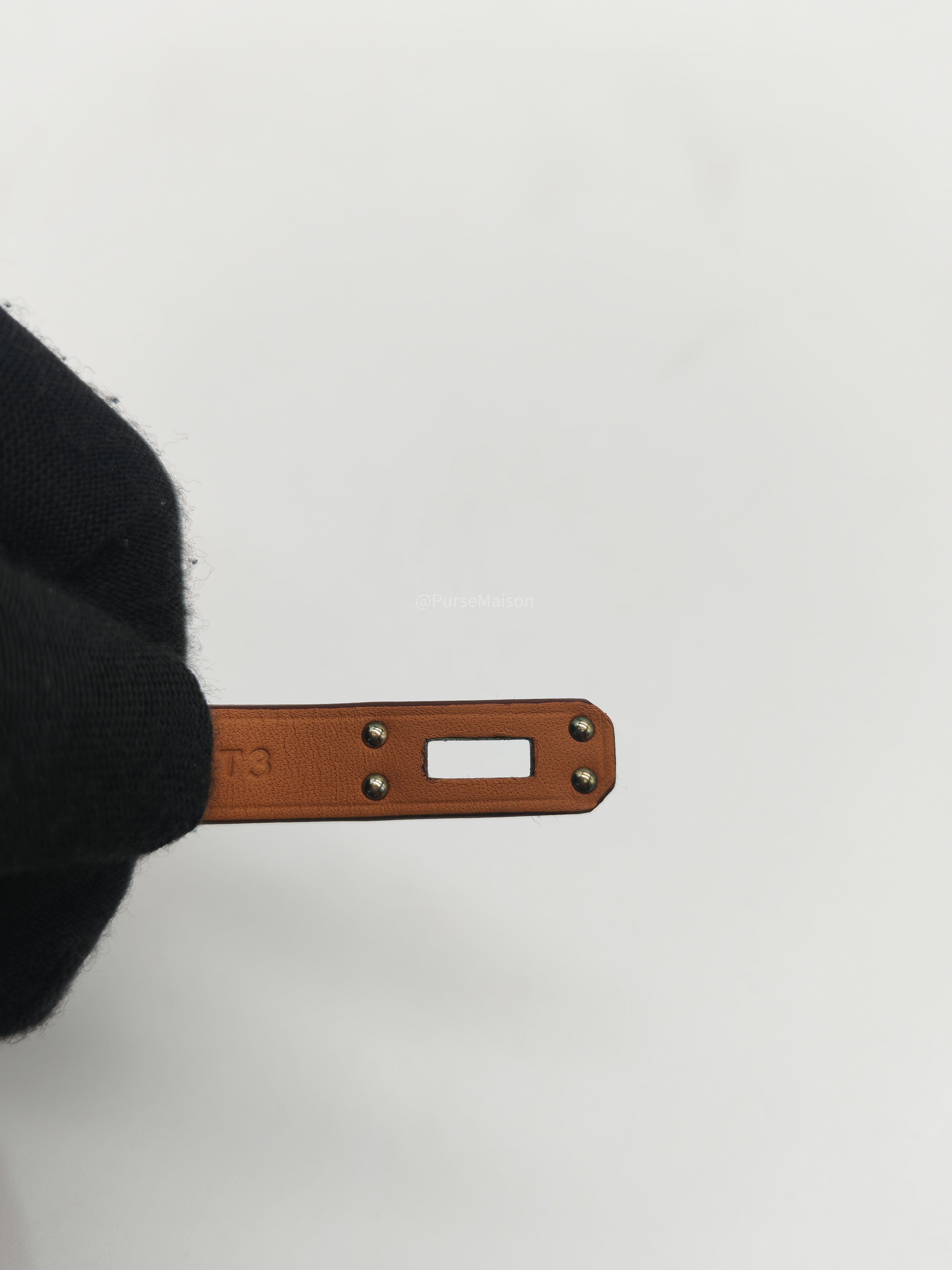 Hermes Kelly Double Tour Bracelet in Gold Swift Leather Gold Hardware Stamp K(2025) | Purse Maison Luxury Bags Shop
