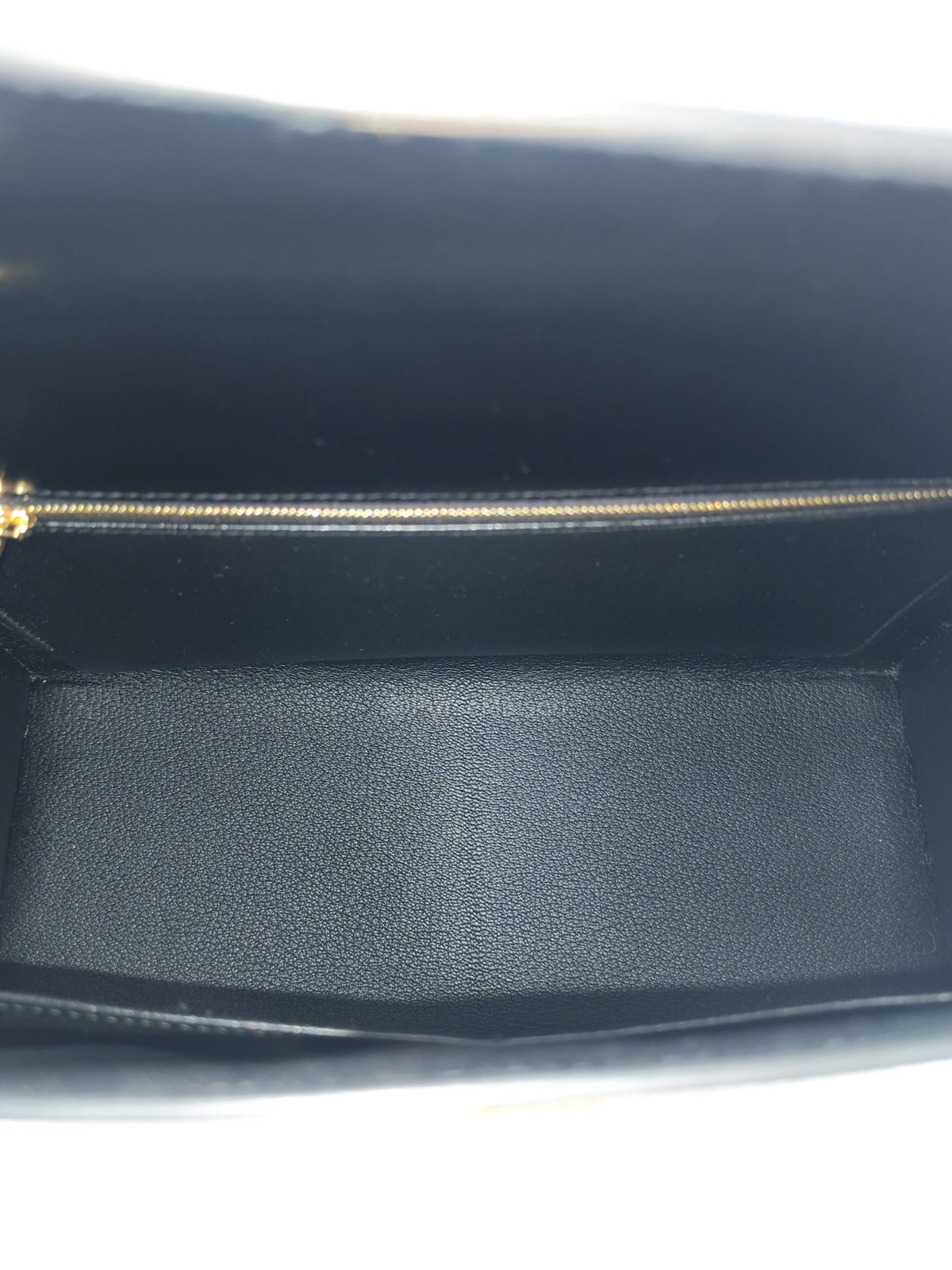 Hermes Kelly II 28 Sellier in Black Box Calfskin Leather Gold Hardware Stamp U (2022) | Purse Maison Luxury Bags Shop