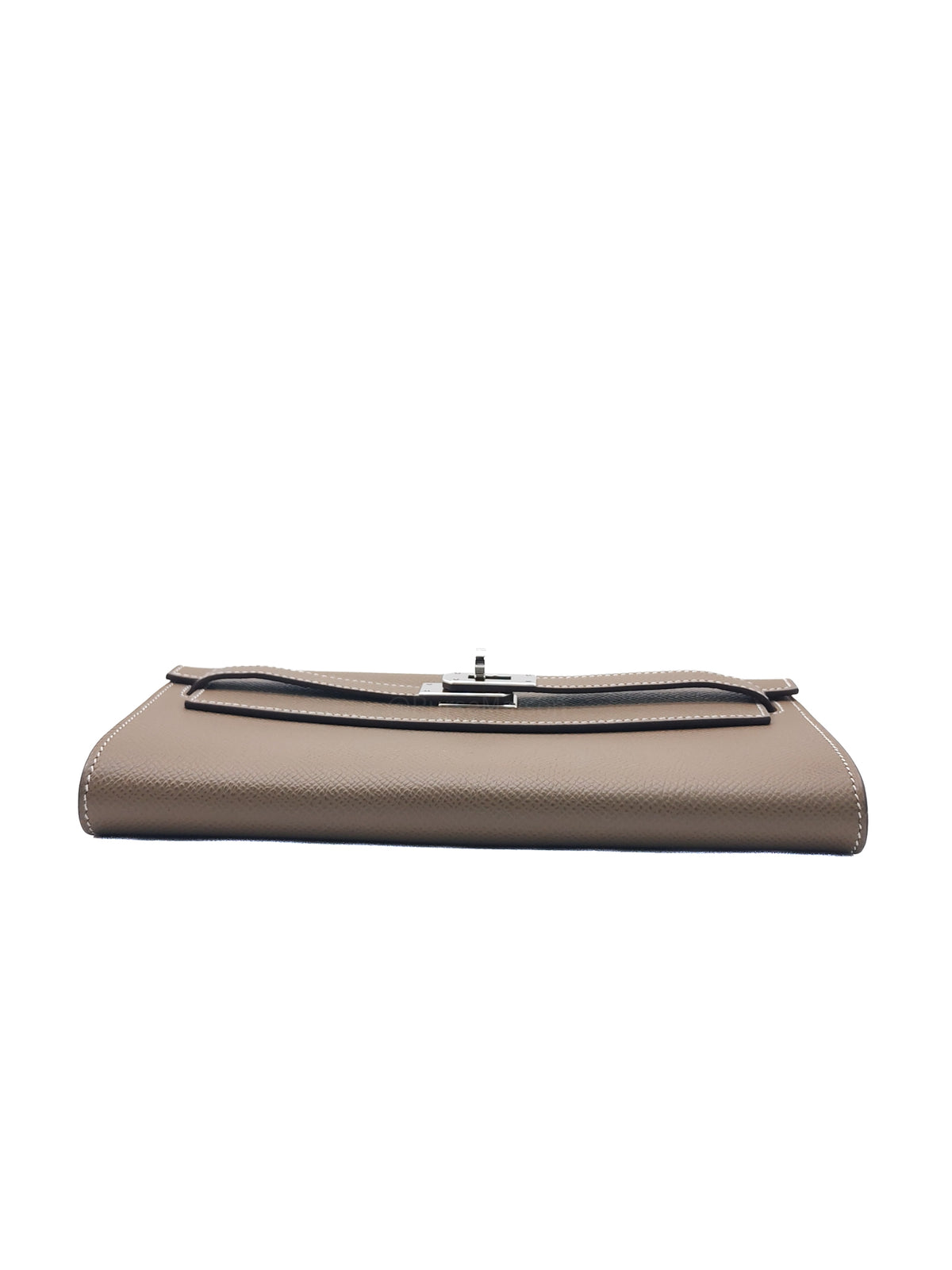 Hermes Kelly To Go in Taupe Epsom Leather and Palladium Hardware Stamp B (2023) | Purse Maison Luxury Bags Shop