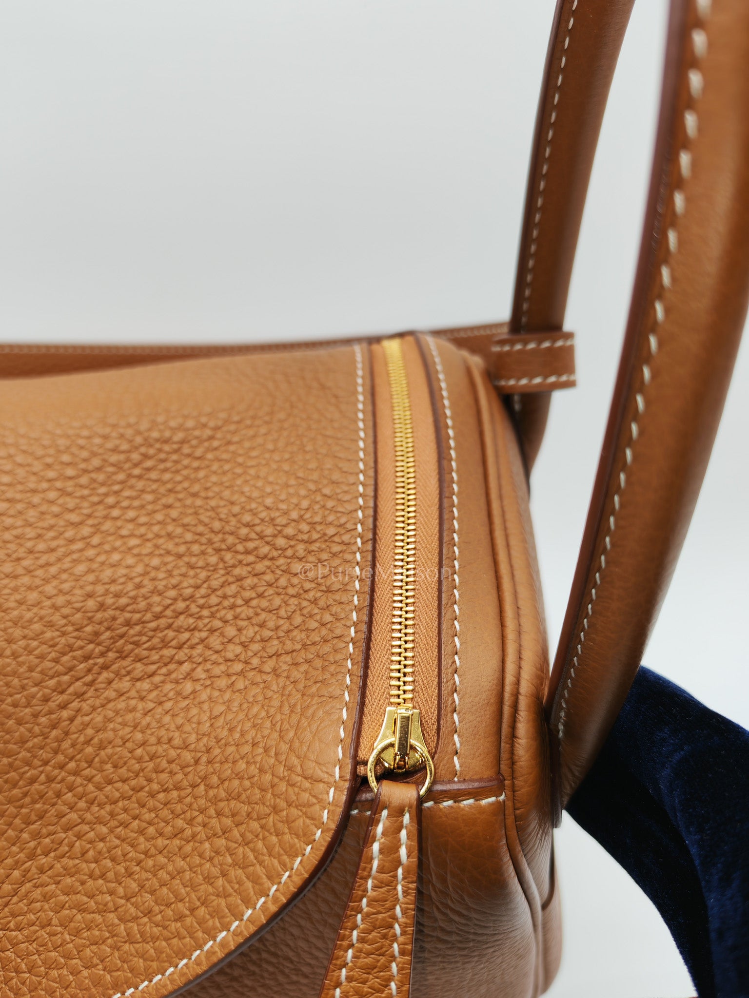 Hermes Lindy 26 in Gold Clemence Leather Gold Hardware Stamp W(2024) | Purse Maison Luxury Bags Shop