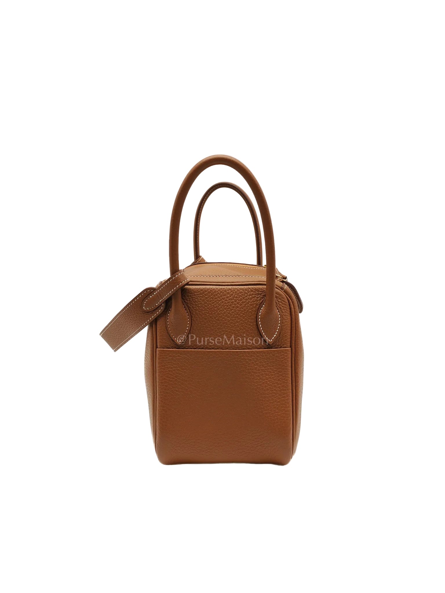 Hermes Lindy 26 in Gold Clemence Leather Gold Hardware Stamp W(2024) | Purse Maison Luxury Bags Shop