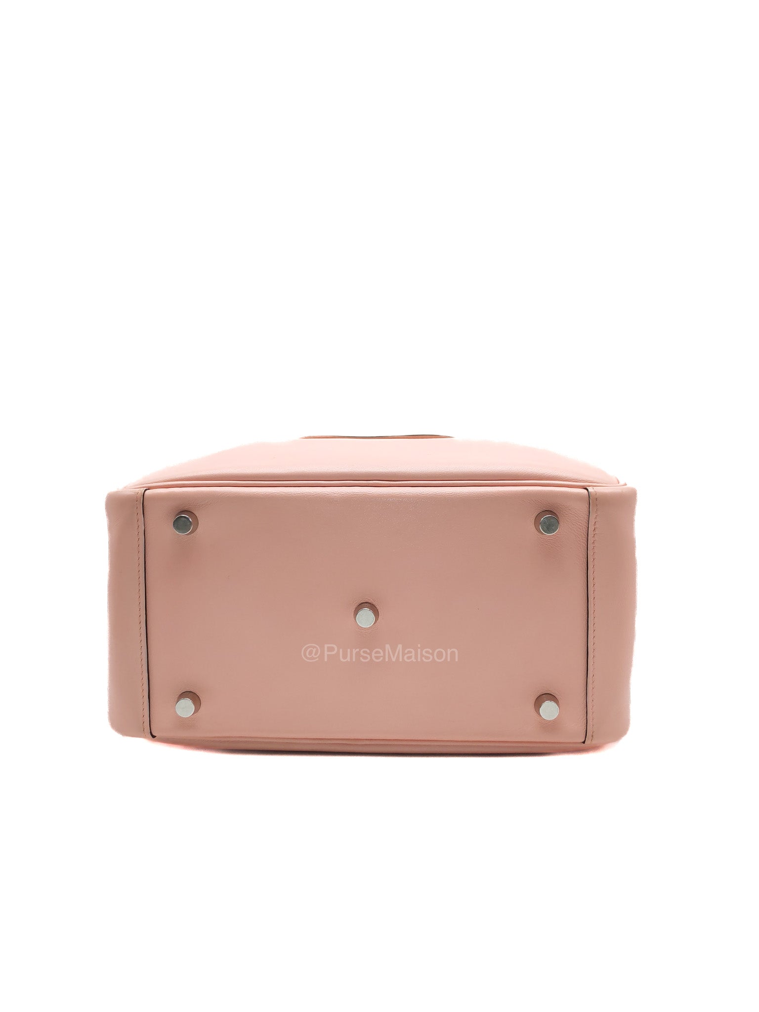 Hermes Lindy 26 in Rose Sakura Swift Leather Palladium Hardware Stamp X(2016) | Purse Maison Luxury Bags Shop