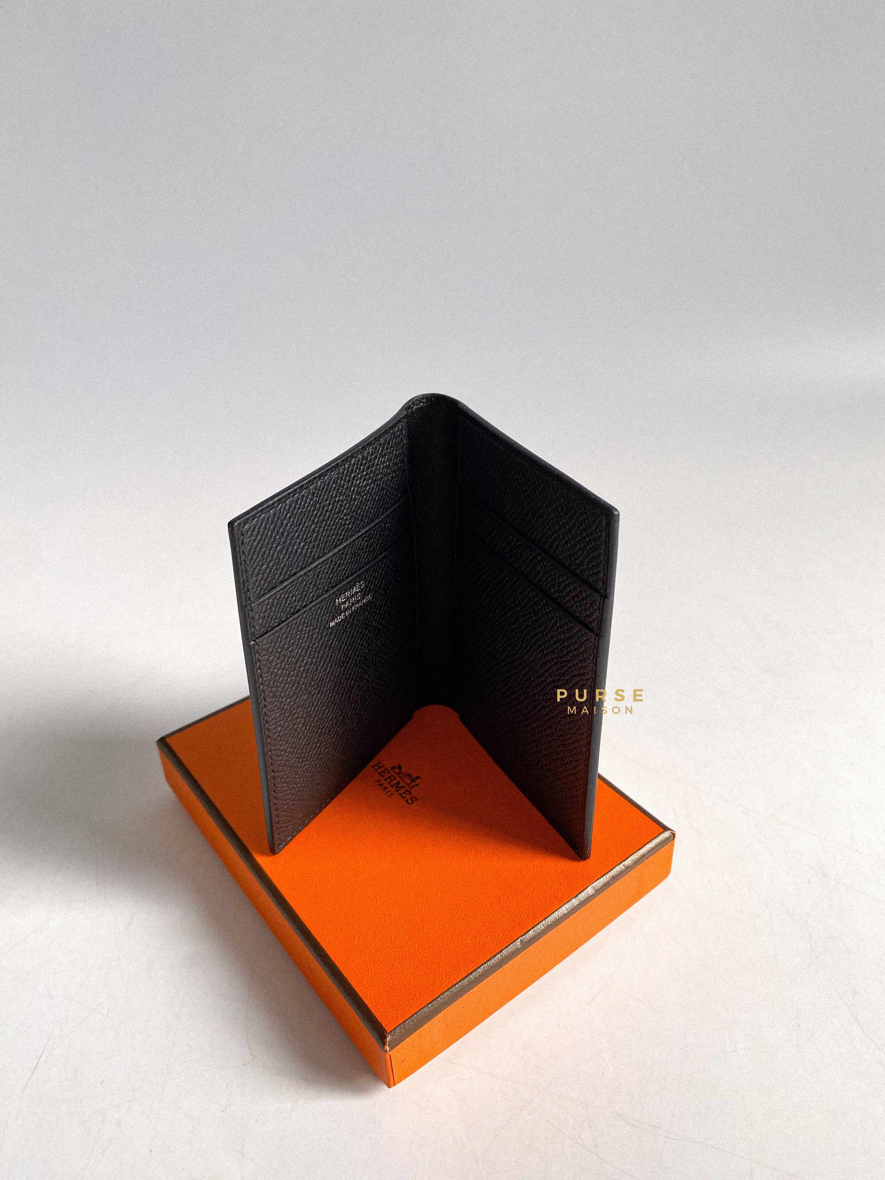 Hermes MC2 Euclide Card Holder Gold Epsom Leather in 2023